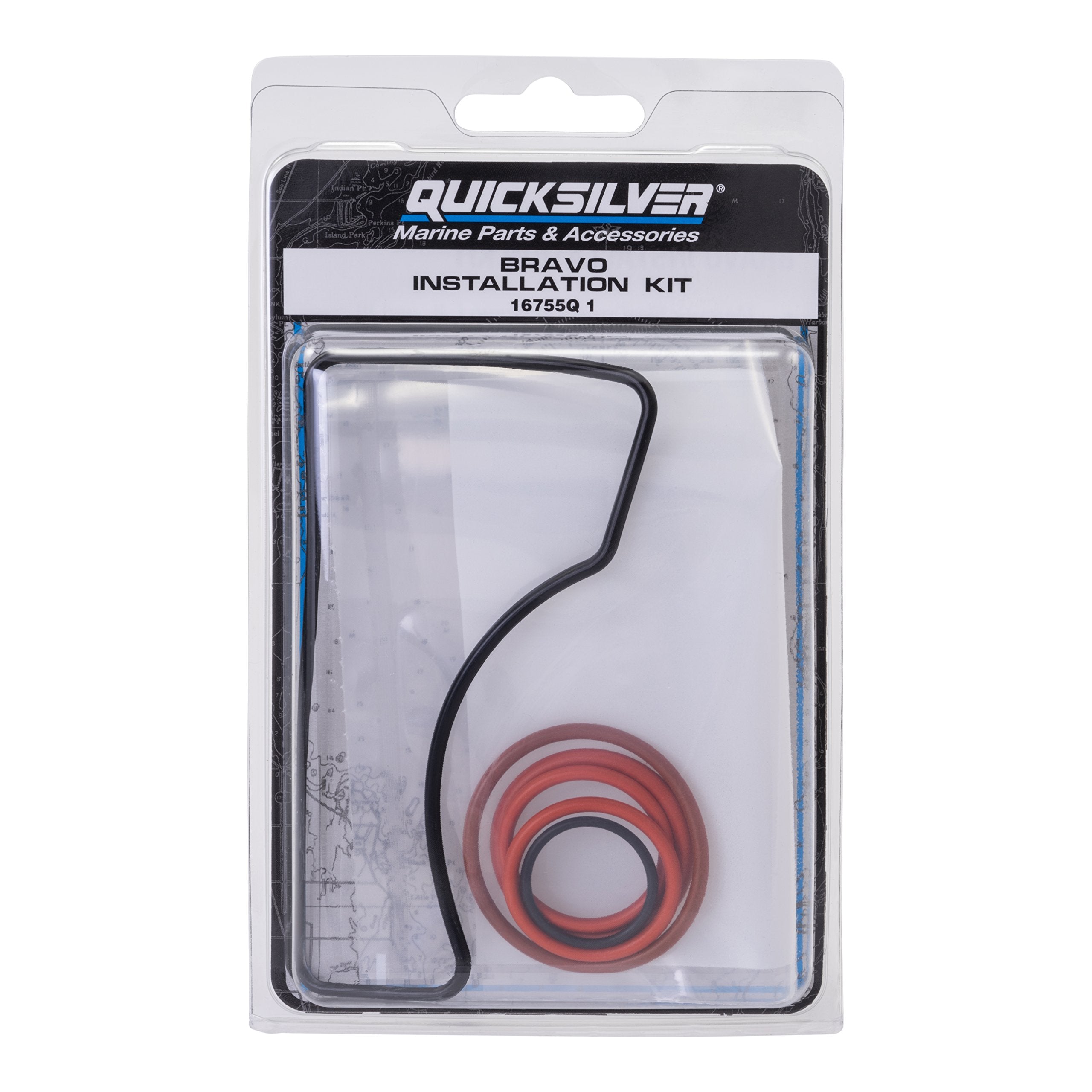 Quicksilver 16755Q1 Bell Housing Installation Gasket Kit For Mercruiser Bravo Drives, 1-Set