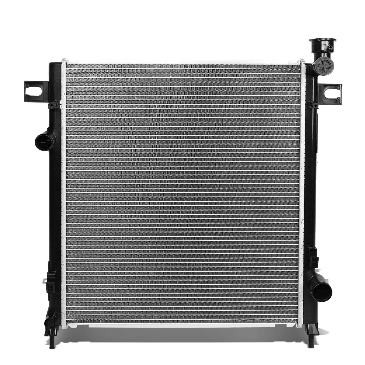 Dna Motoring Oem-Ra-13071 1-Row Aluminum Cooling Radiator Compatible With 08-13 Liberty At/Mt, 23-1/8'' W X 19-13/16'' H X 1'' D