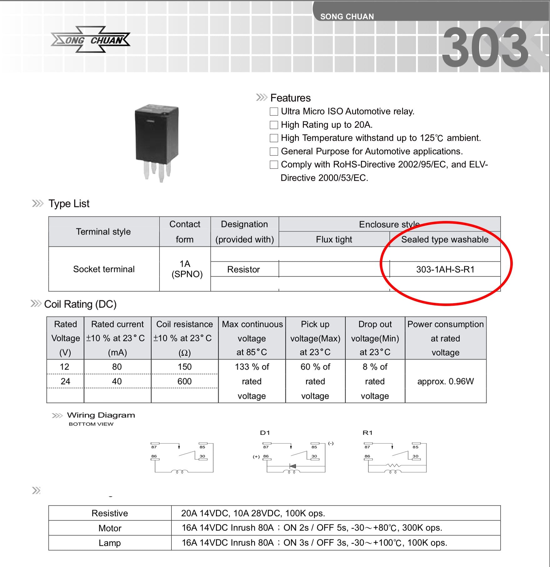 Polaris Rzr Slingshot Ranger Sportsman 4011283 4016819, Relay, Sealed Washable, Weatherproof Version (Pack Fo 2)