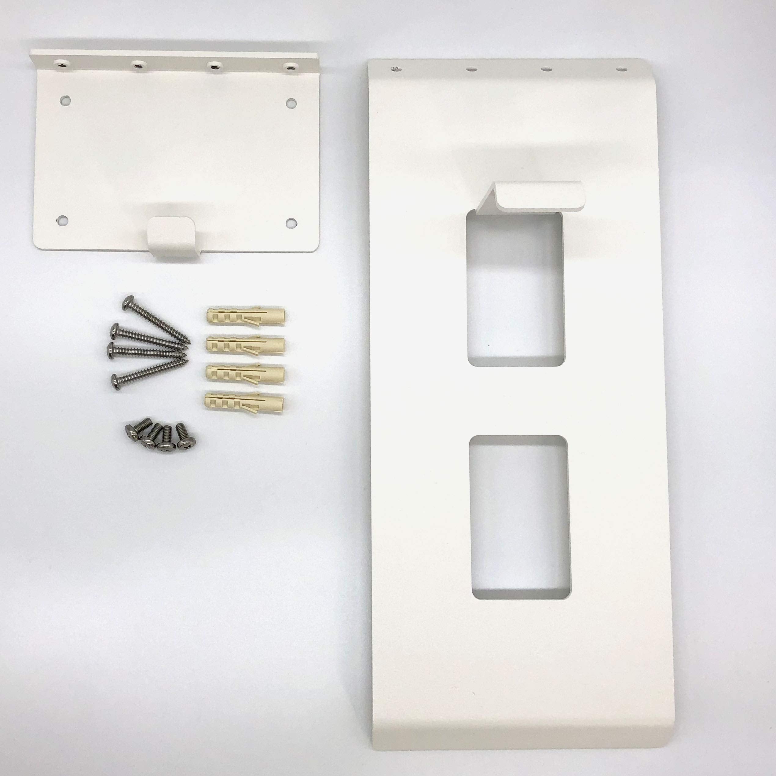 Bestunt Helmablage Helmhalterung | Für Motorrad Halter Regal Rack Lagerung Fixierung | Berg An Der Wand | Weiß