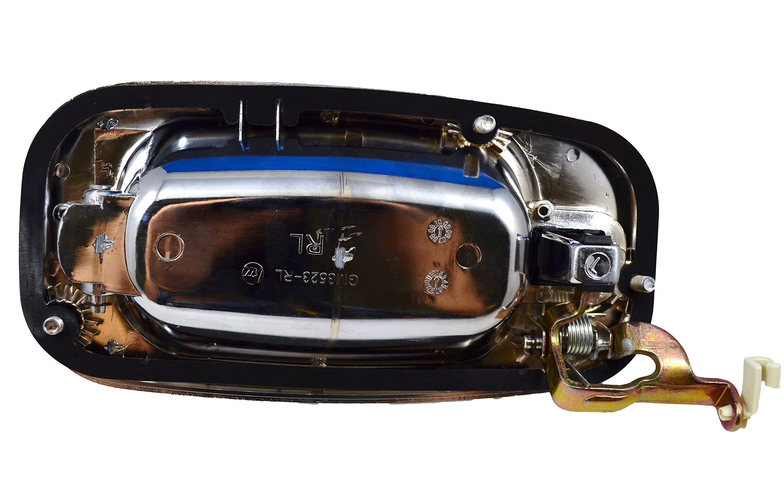 PT Auto Warehouse GM-3523M-QPK - Outside Exterior Outer Door Handle, Chrome - 1 Front Left, 1 Front Right, 1 Rear Left, 1 Rear Right