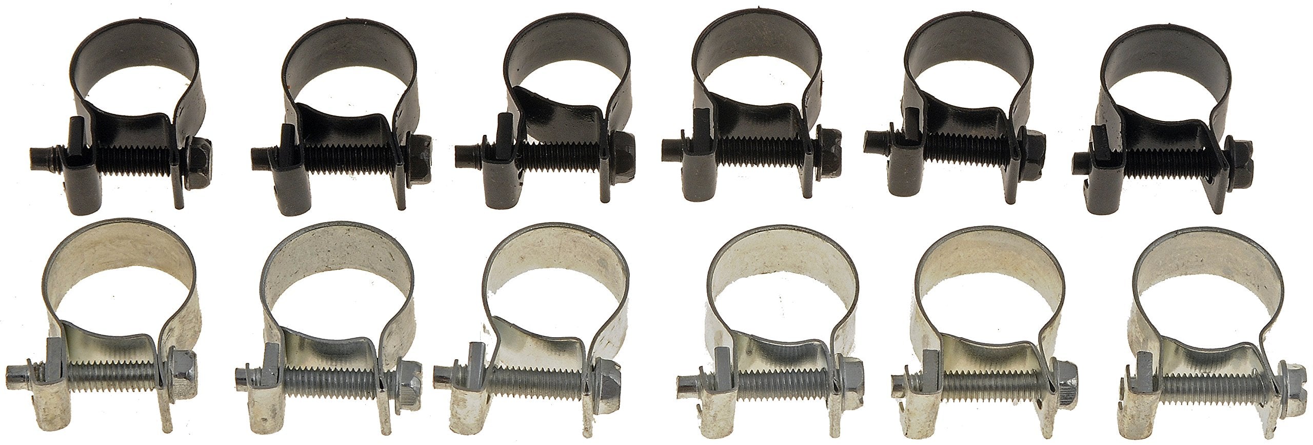 Dorman 55172 Fuel Injector Hose Clamps - Range 9/16 To 5/8 In. (14 To 16Mm), 12 Pack Universal Fit