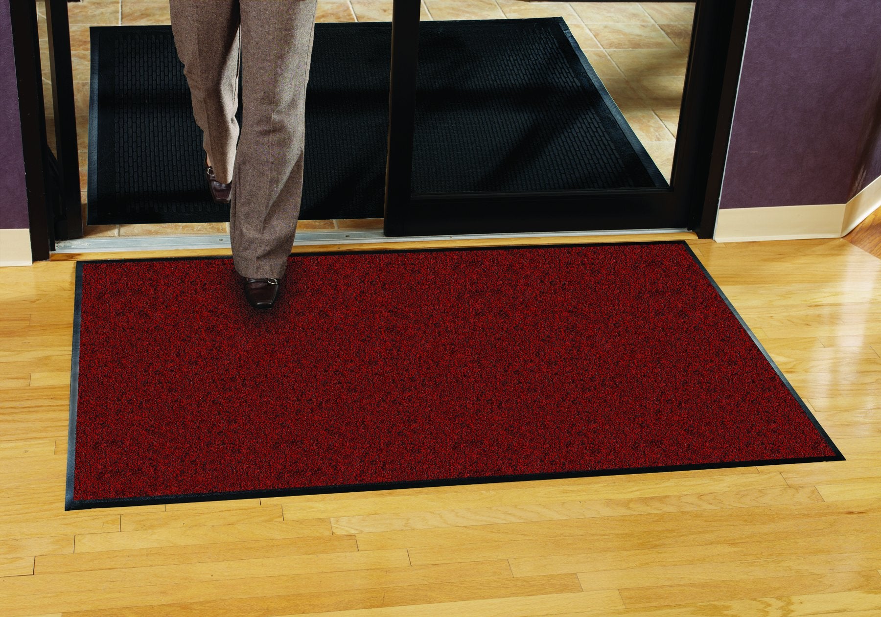Connecticut 3X5 High-Traffic Mat With Durable Rubber Backing - Portrait Orientation