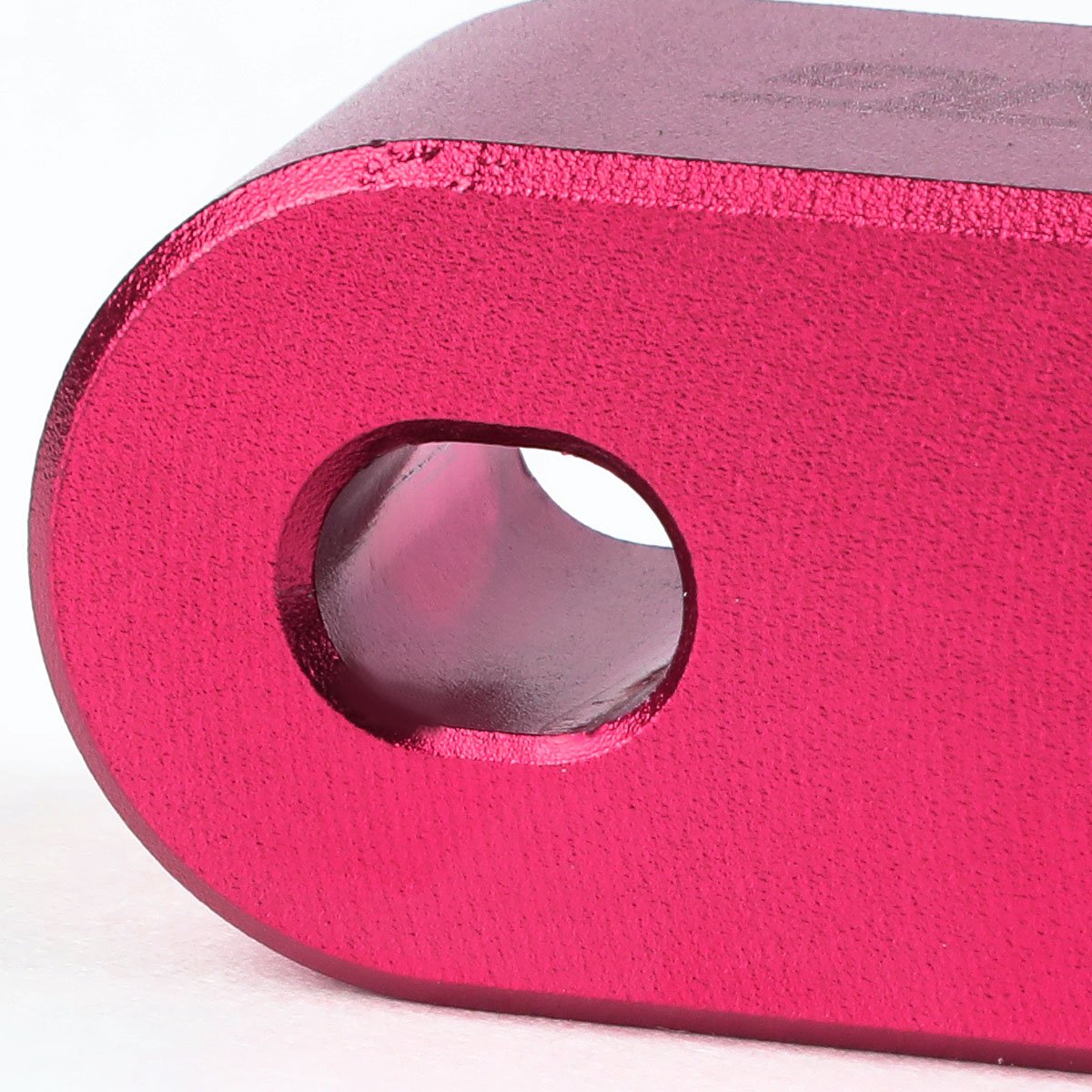 Auto Dynasty Compatible With Civic/Crx/Integra 7/8 Inches Jdm Anodized Billet Aluminum Hood Spacer Riser Kit + Bolds - A Pair (P