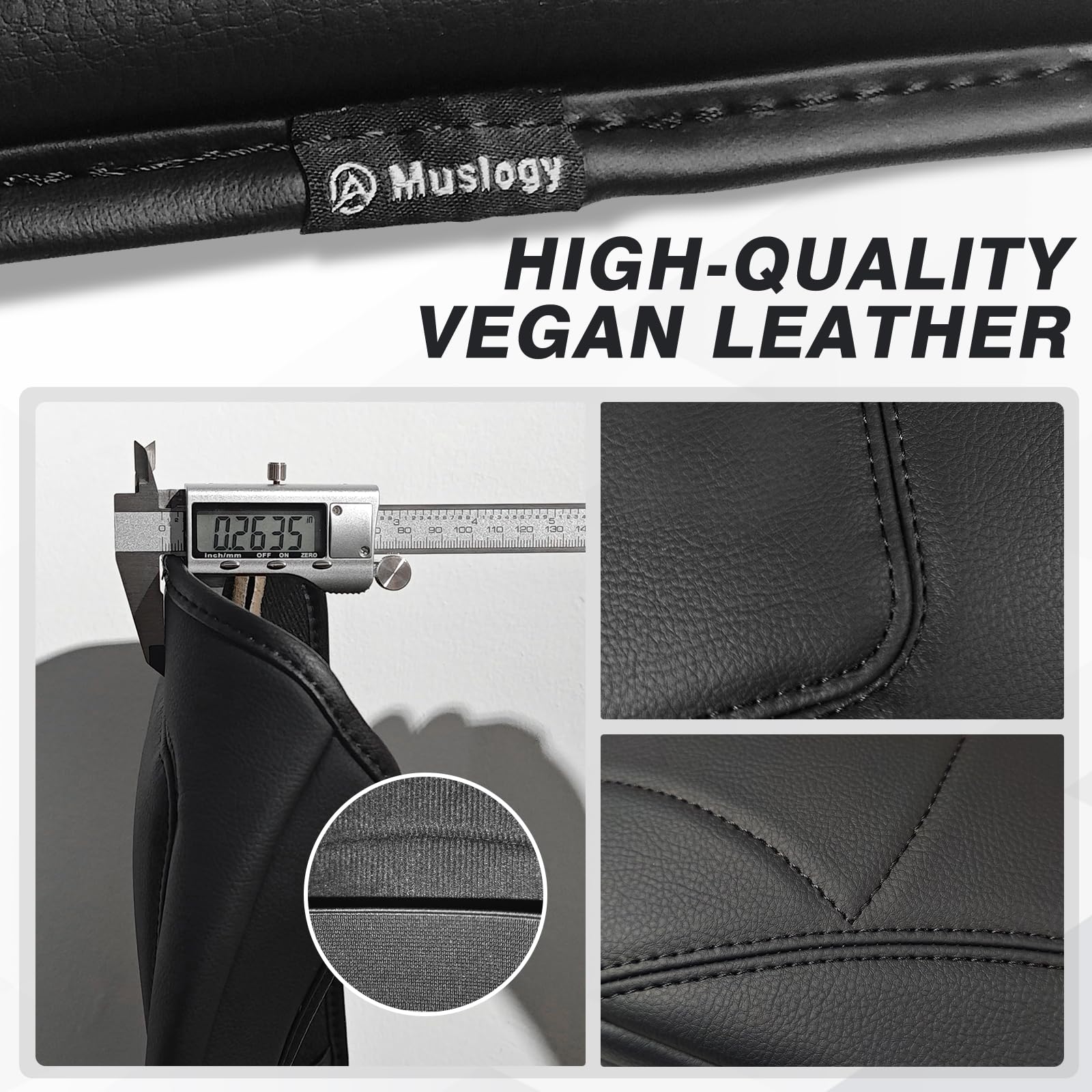 Muslogy Center Console Armrest Cover Compatible With Toyota Rav4 2019-2025 Comfort Armrest Pad Arm Rest Cushion Vegan Leather Pr