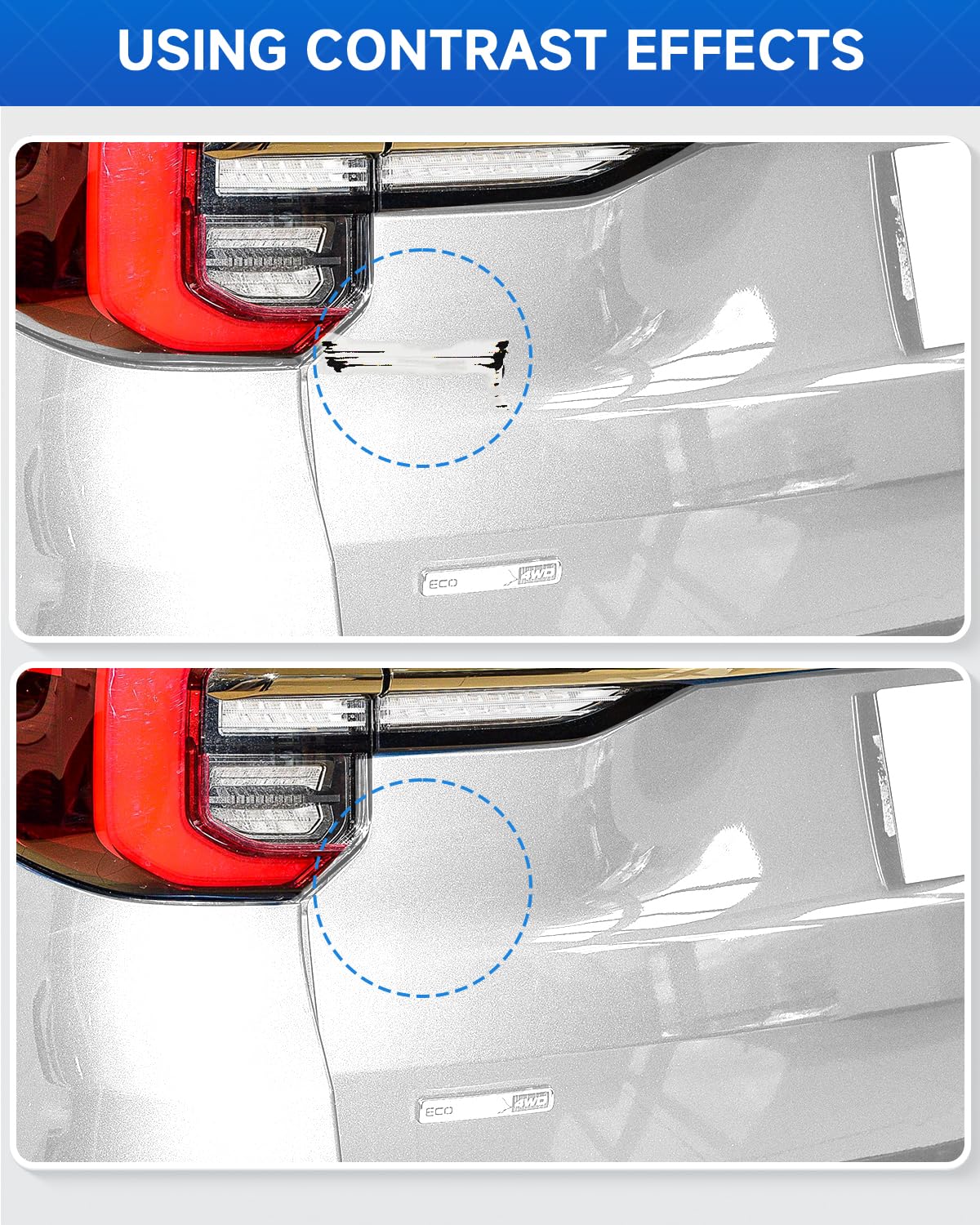 YZ/Z1/M6887 Oxford White Touch Up Paint Compatible with Ford Exact Match Touch Up Paint Car Scratch Repair