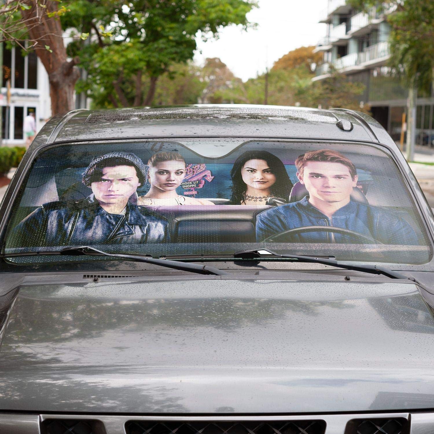 Riverdale Car Shade Protector | Blocks UV Rays Sun Visor Protector | Sunshade to Keep Your Vehicle Cool and Damage Free | Easy t