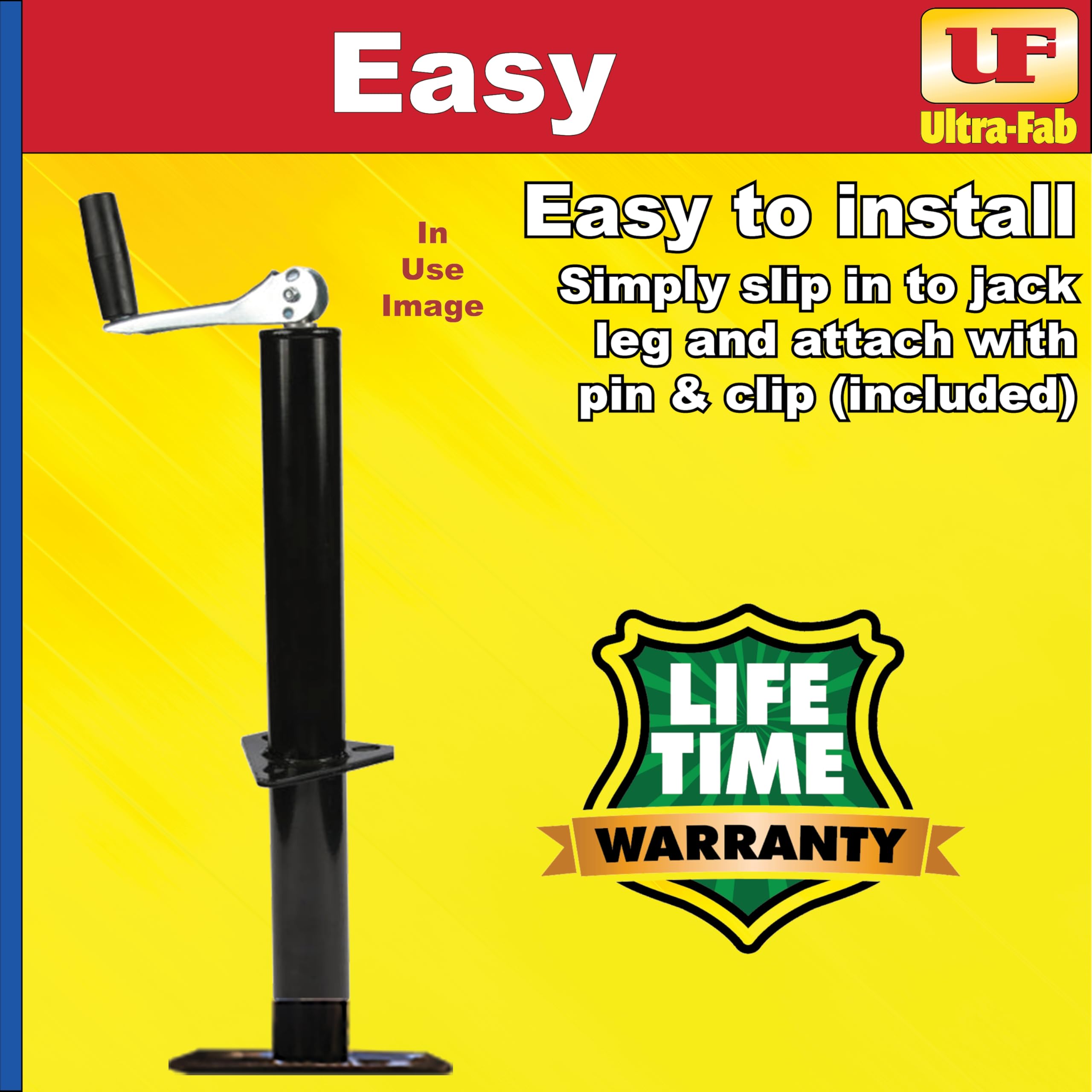 Ultra-Fab 49954038 2.25'' Tongue Jack Foot Pad