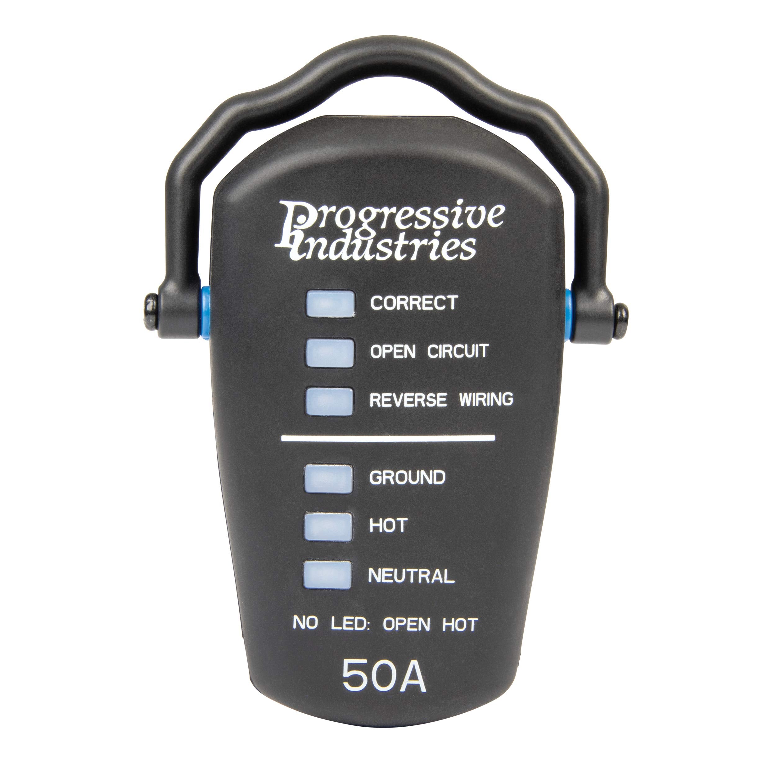 Progressive Industries 50 Amp Rv Receptacle Tester, Rrt-50