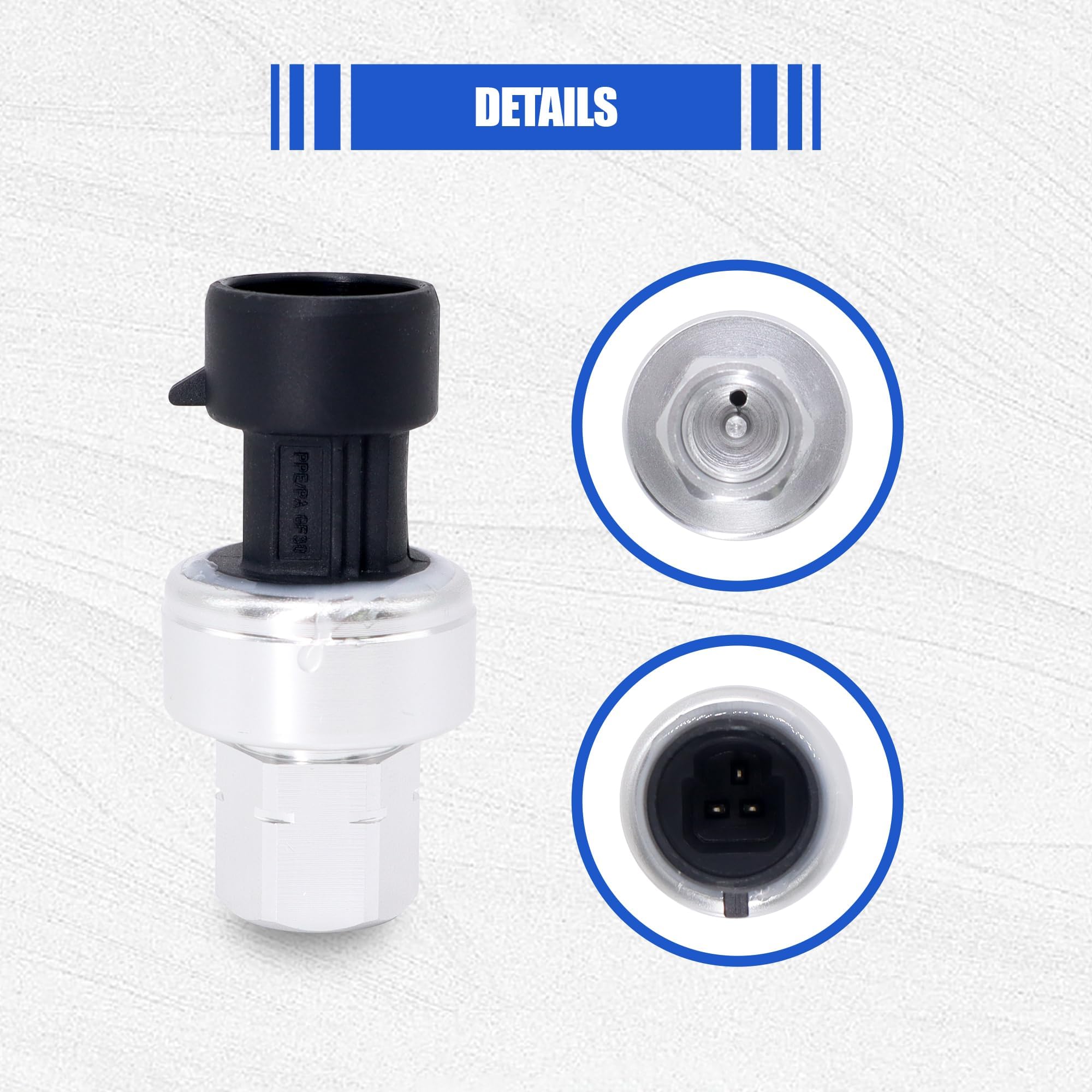 Hisport 1132749 A/C Pressure Sensor Switch - Air Conditioner Pressure Switch Compatible With Buick Rainier Riviera Park Avenue,