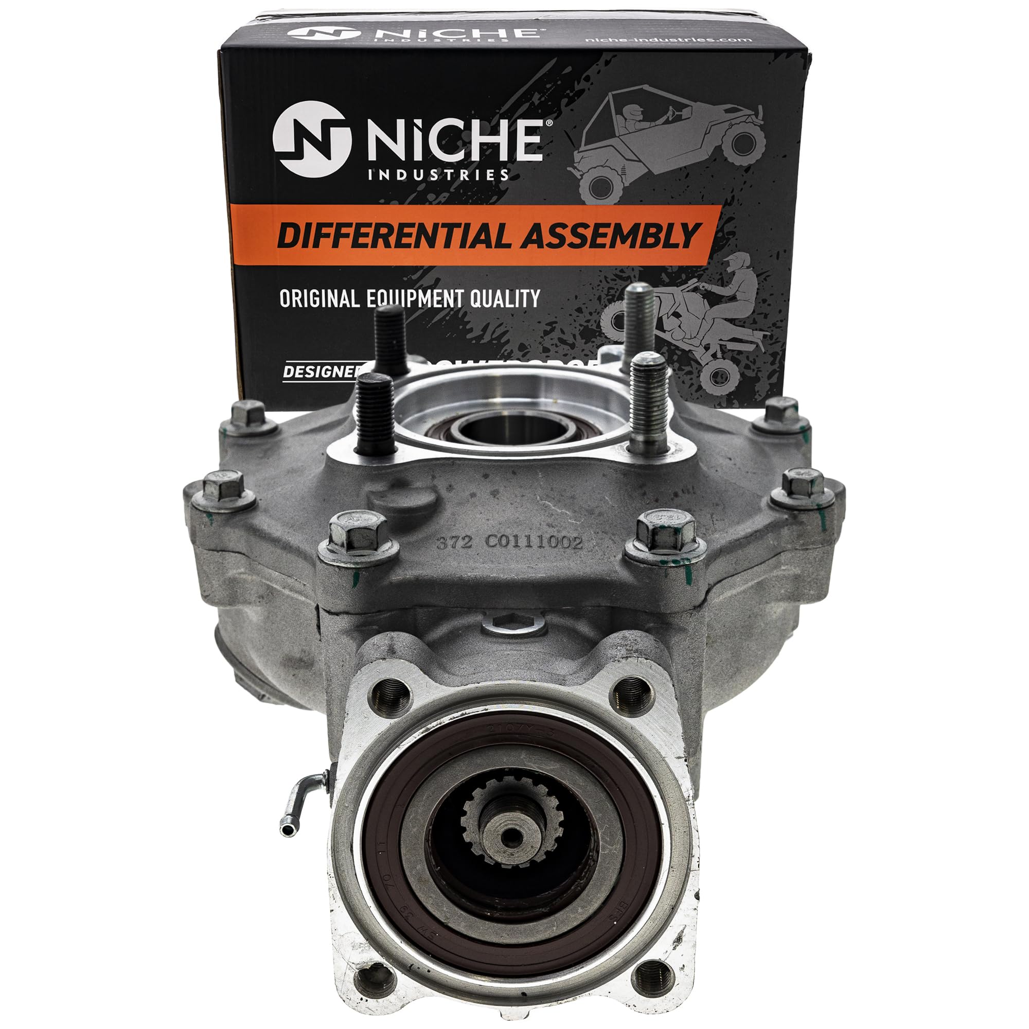 Niche Rear Differential Gear Case For Honda Rancher 350 400 Trx350 Trx400 41300-Hn5-671 Atv