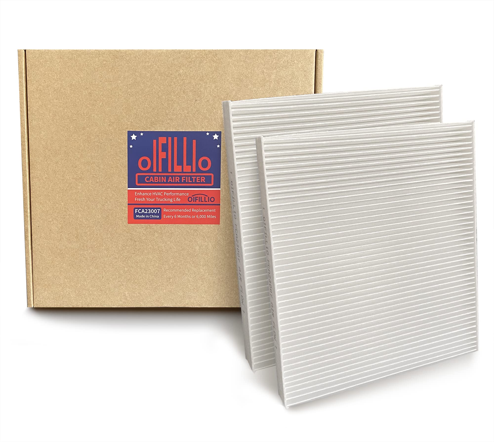 Kenworth Cabin Air Filter For Kenworth T660 T680 T880 Peterbilt 567 579 International Trucks Replaces Paccar X1987001, Af55839,