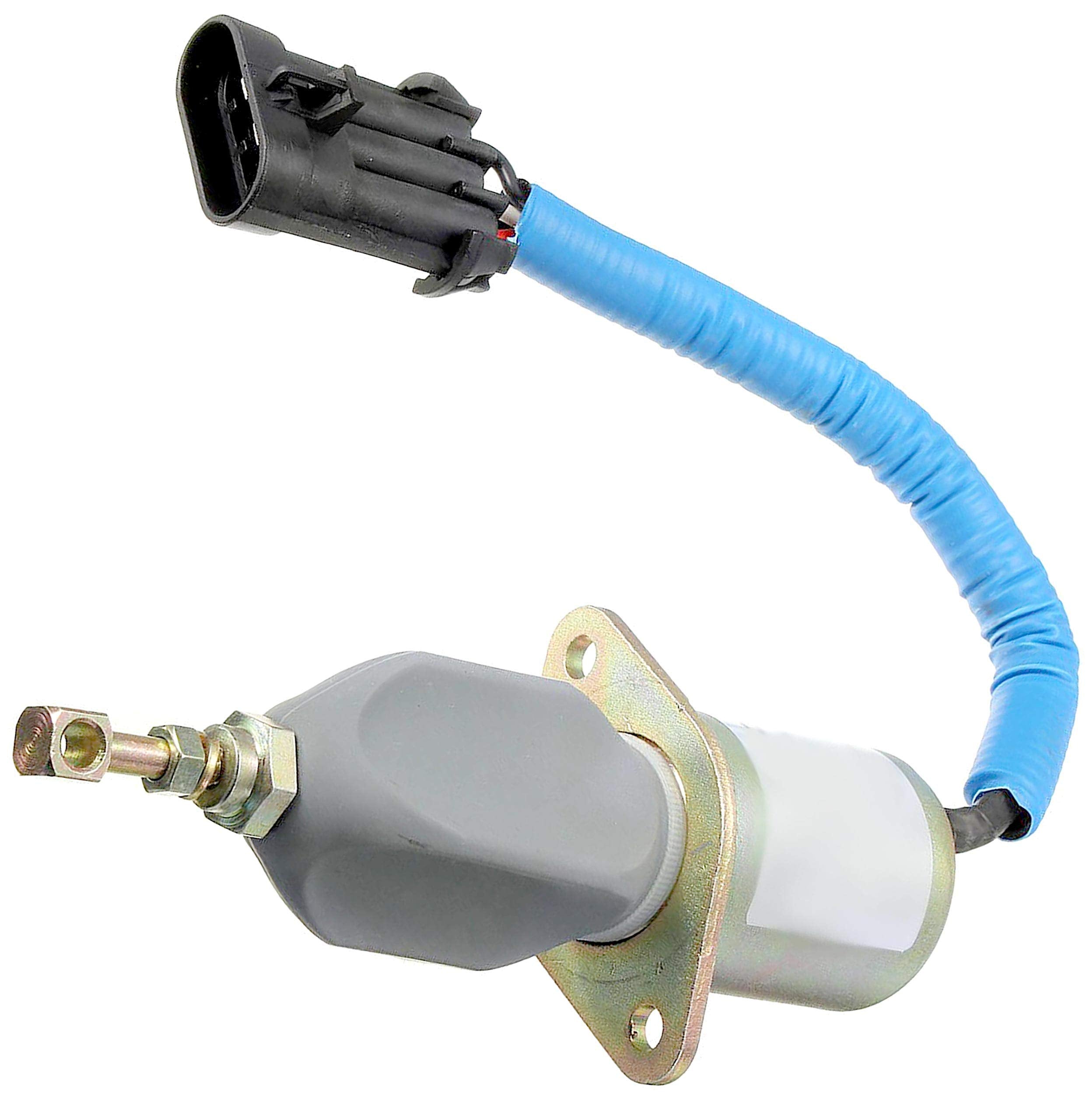 APDTY 134166 Fuel Shut Off Solenoid Compatible With 1994-1998 Dodge Ram 2500 3500 w/ 5.9L Diesel Engine (Replaces 5016244AB, SA-