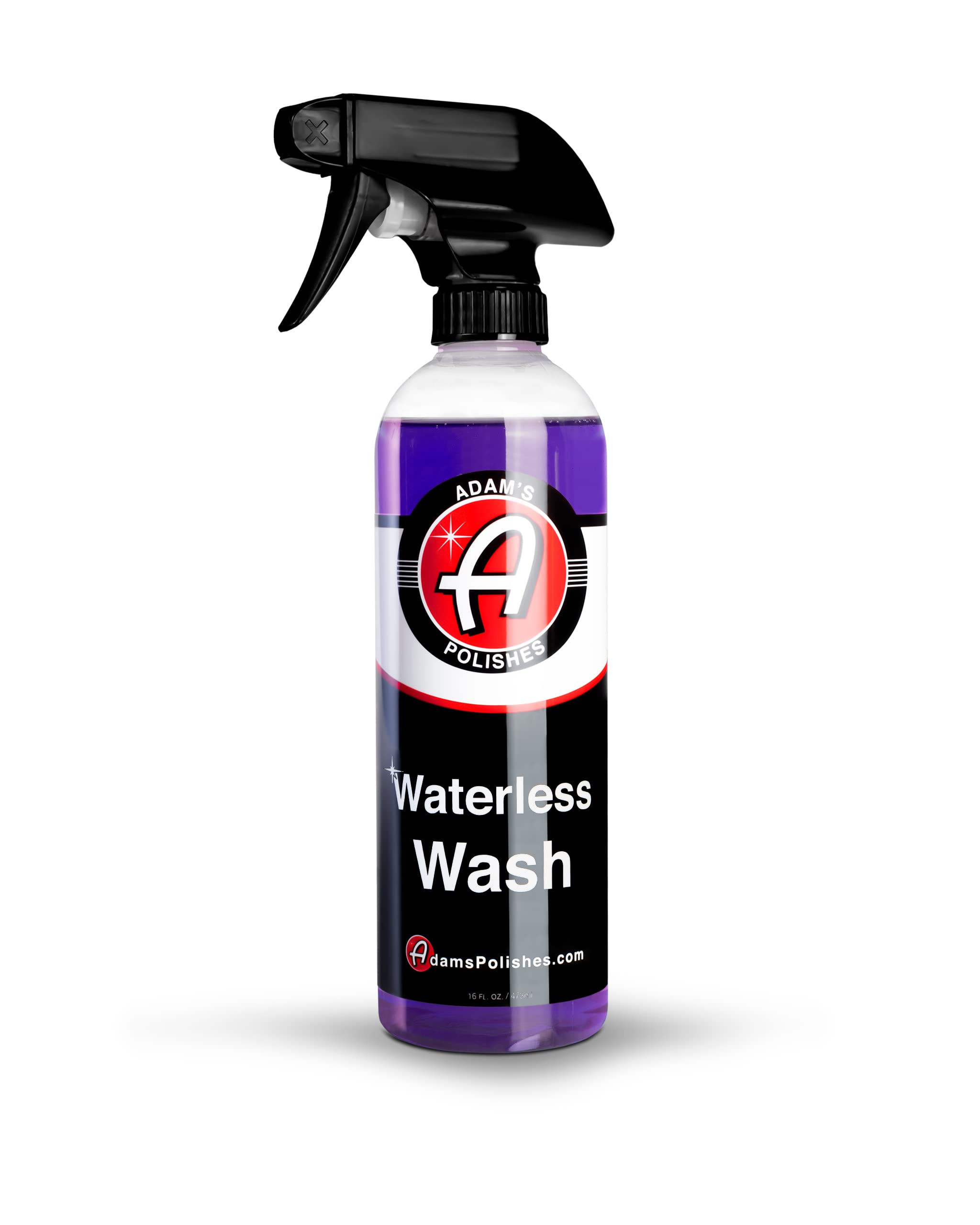 Adam'S Polishes Waterless Wash (16Oz) - Car Cleaning Car Wash Spray For Car Detailing | Safe Ultra Slick Lubricating Formula, Boat, Motorcycle, Rv | No Garden Hose, Wash Soap Or Foam Cannon Needed