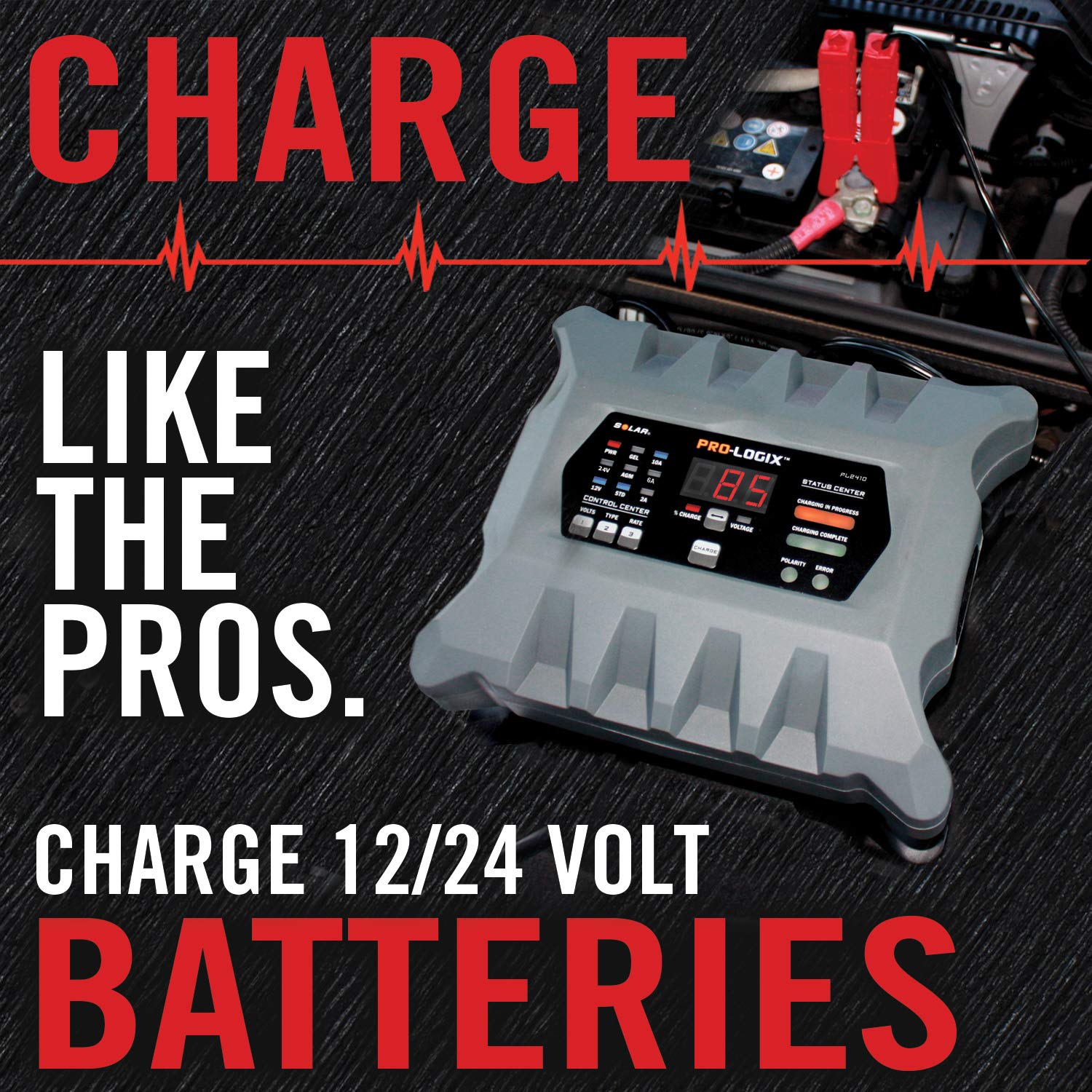 10A 12/24V Solar Pro-Logix Cha