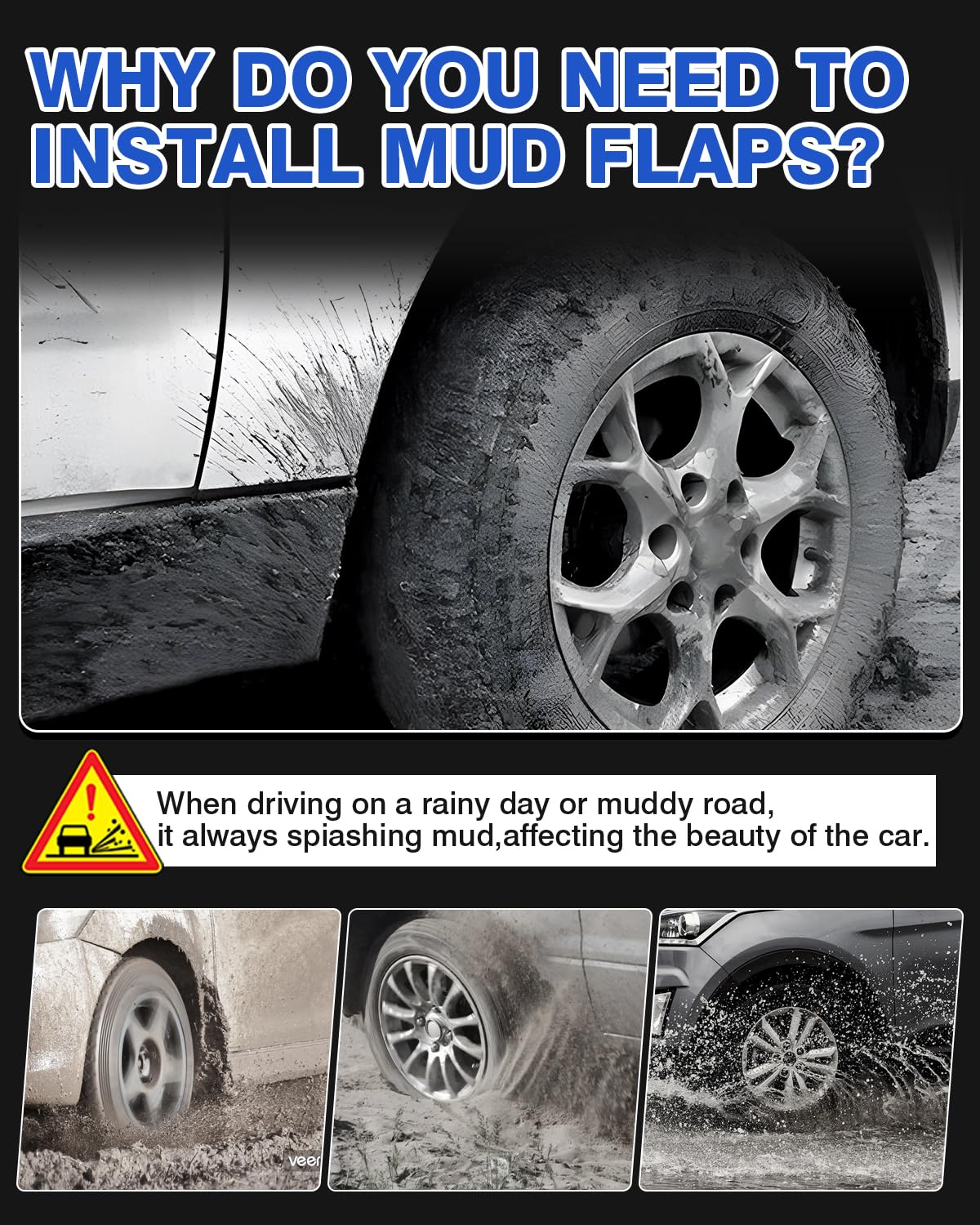 Autorder Mud Flaps Fit For 2024 2025 Subaru Crosstrek Accessories Splash Guards Mudflap Fender Flares Front And Rear Mud Guard S