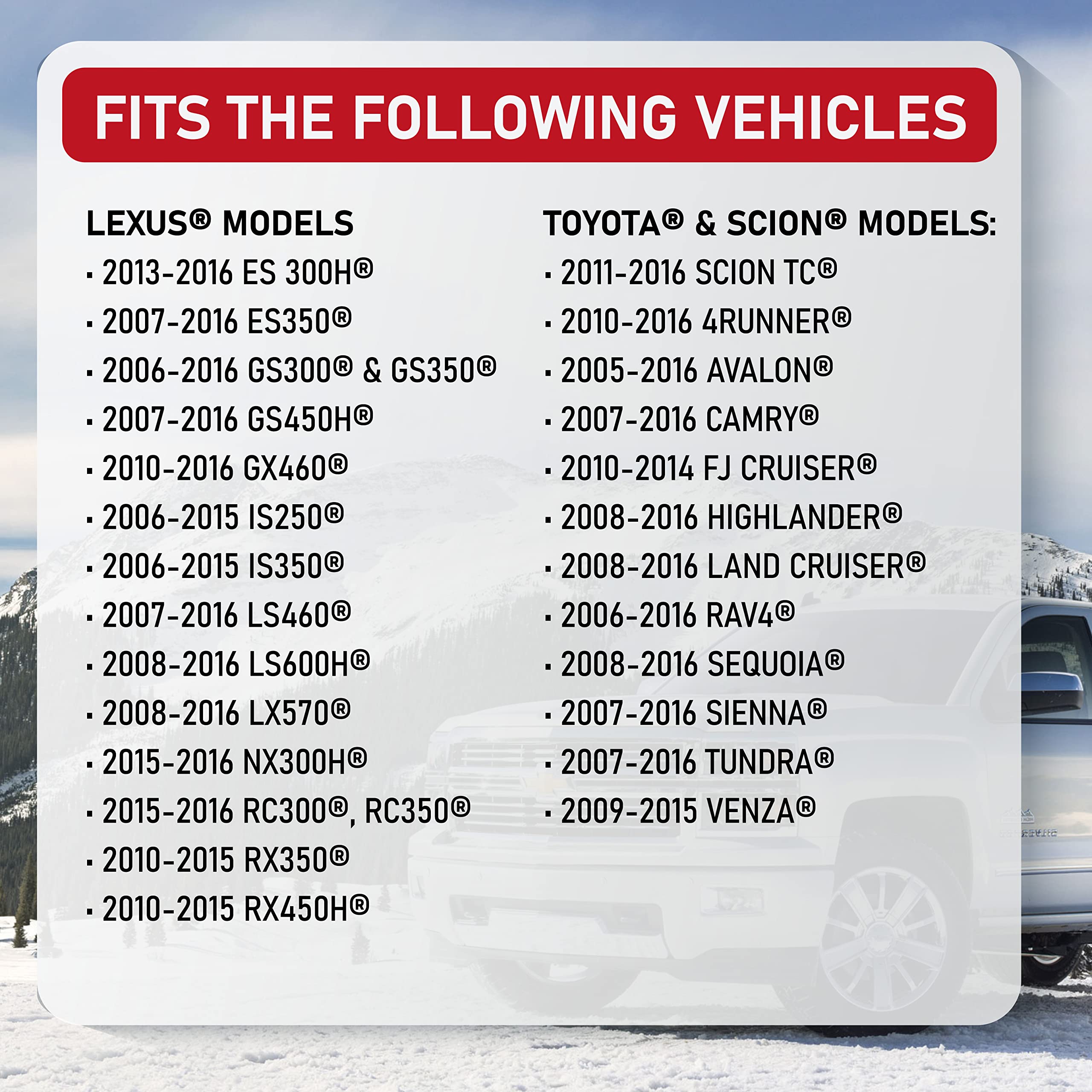 Ignition Coil Set Of 6 - Replaces 90919-A2007 - Compatible With Toyota, Lexus & Scion Vehicles - 2.7L, 3.5L V6 - Ignition Coil P