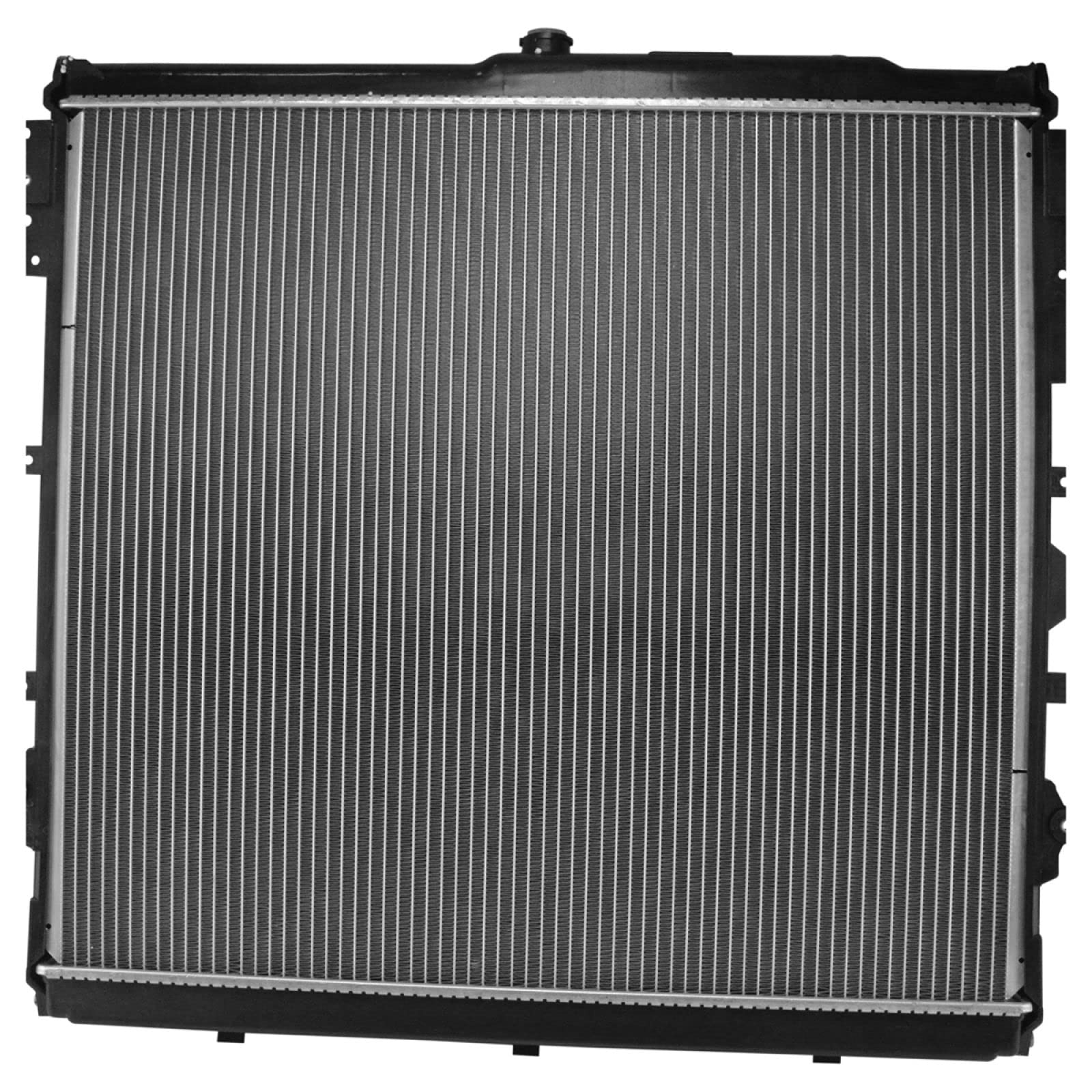 Trq Radiator Assembly Aluminum Core Compatible With 08-20 Toyota Sequoia 07-19 Tundra Cu2994 To3010316