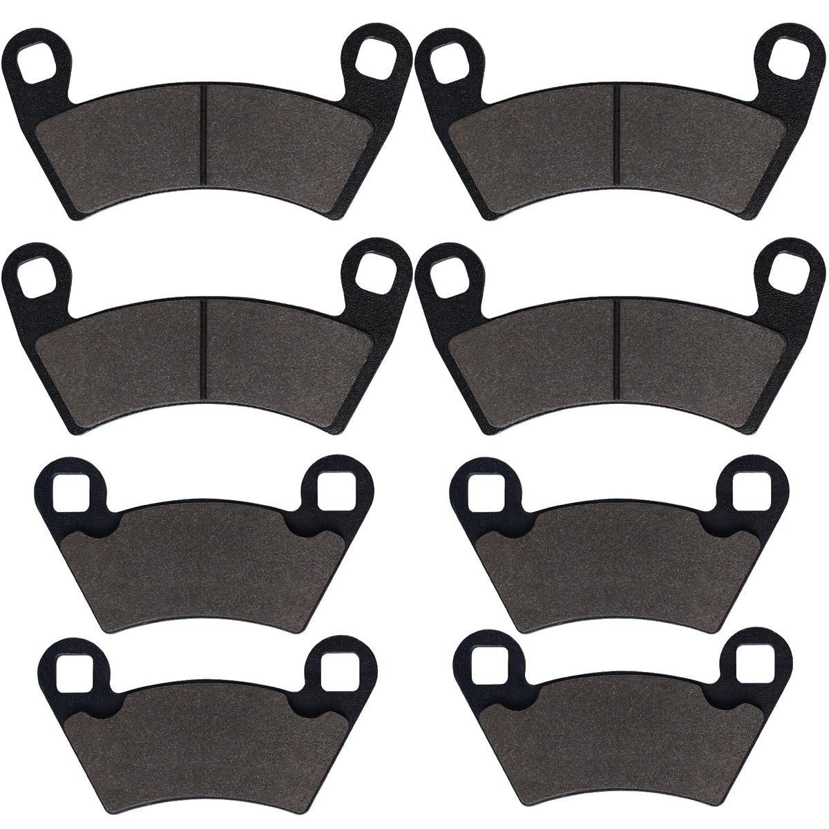 Locopow Brake Pads For Polaris Ranger 800 500 570 700 900 Xp Compatible With Polaris Rzr 900 Xp Ranger Crew 500 Rzr 4 800 Rzr 900 Xp(Front And Rear)