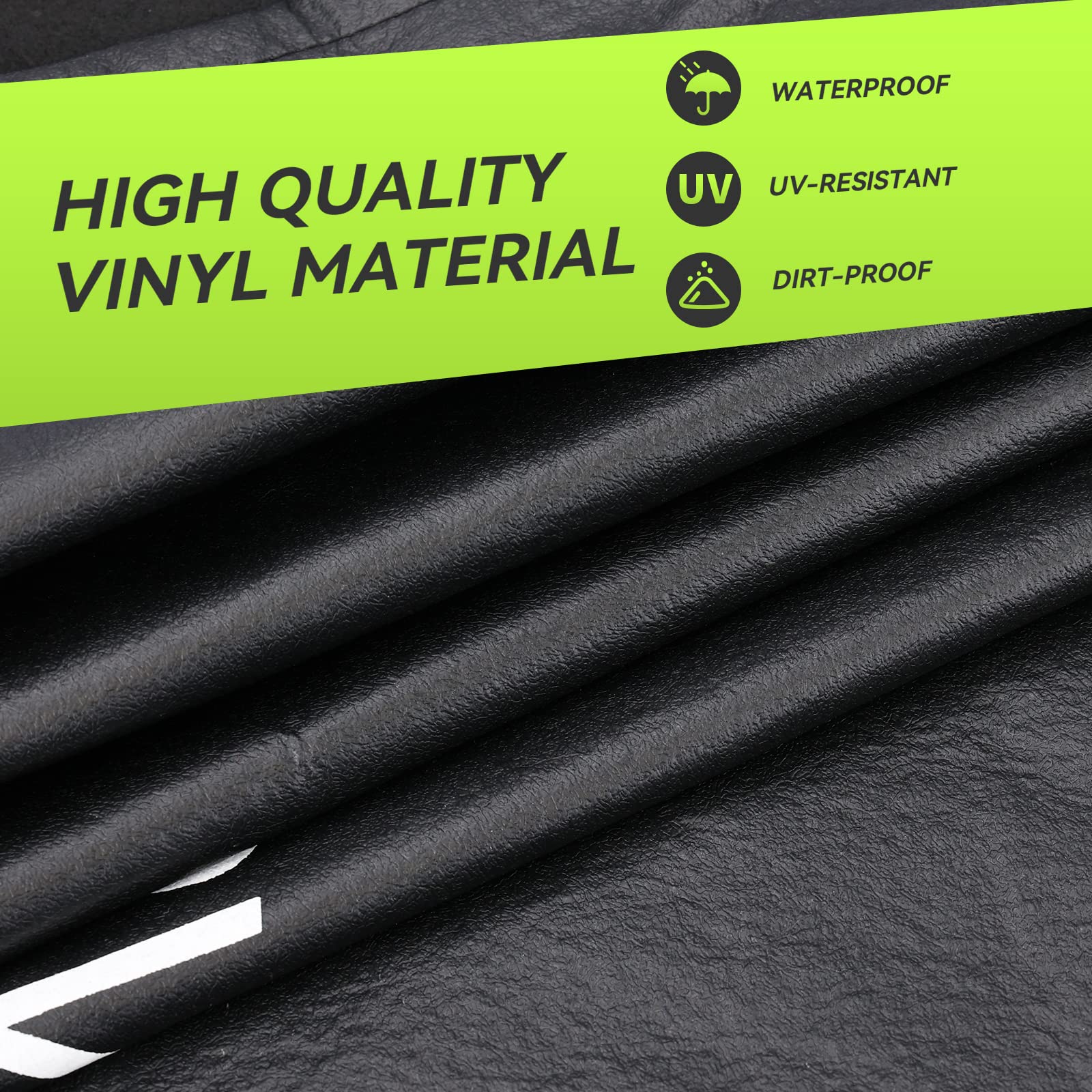 Rvmate Rv Tire Covers, Dual Axle Wheel Cover (2 Pack) Fits 30''-33'' Diameter Tires, Waterproof Anti-Uv Black Dual Tire Covers R