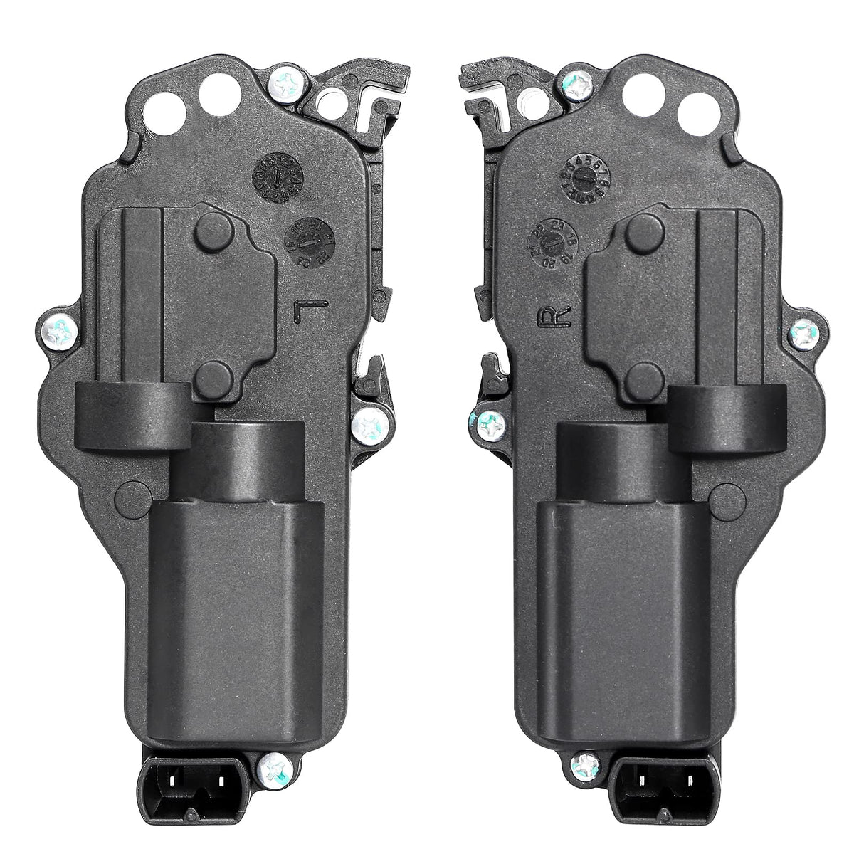 Power Door Lock Actuator Front Rear Driver & Passenger Side Replacement For Ford Excursion Expedition F150 F250 F350 F450 Ranger Taurus Mazda B2300 B2500 B3000 B4000 Mercury, 746-148 746-149