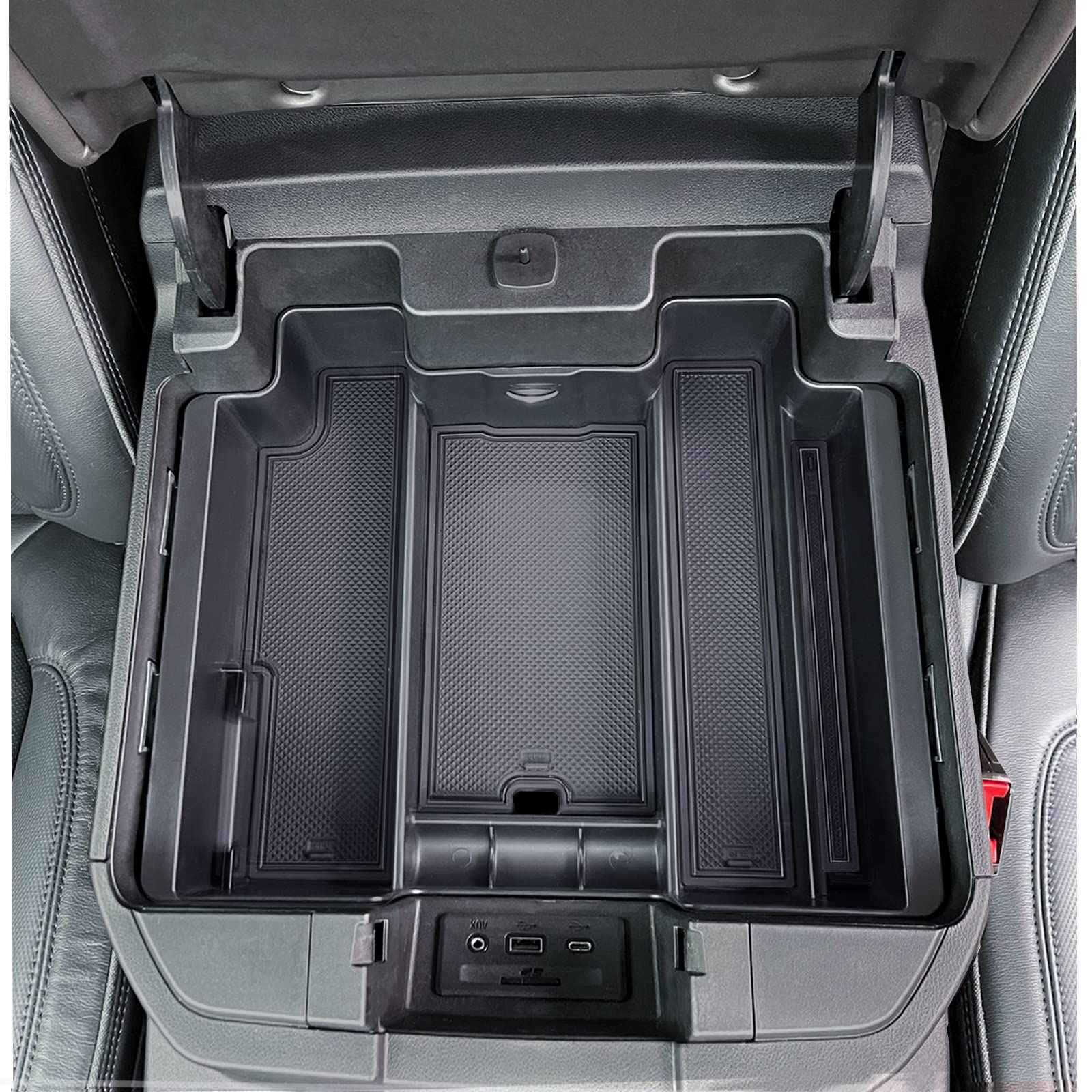 Topinstall Full-Size Center Console Tray Compatible With 2019-2022 Chevy Silverado/Gmc Sierra 1500 And 2020-2023 Silverado/Sierr