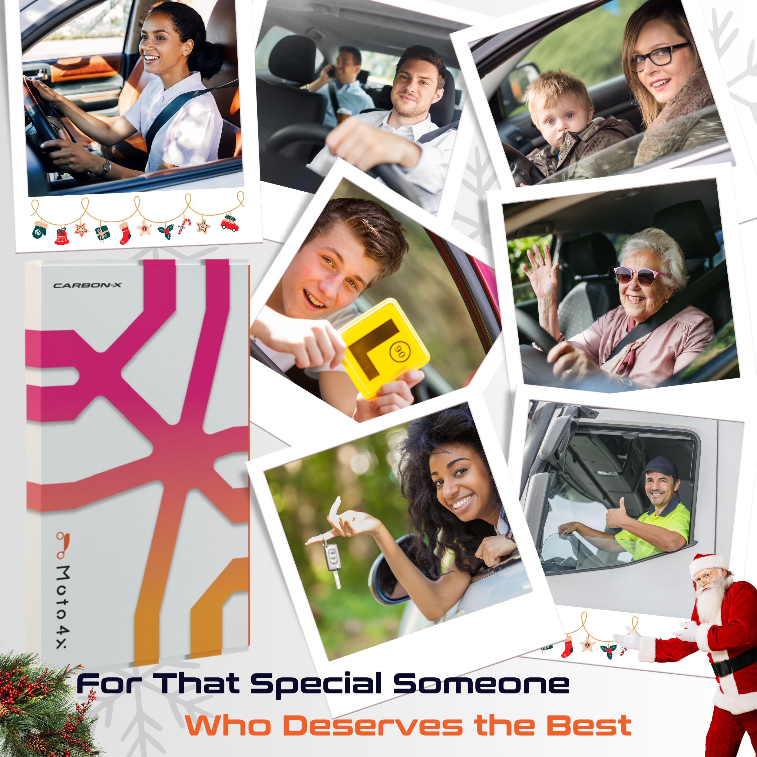 Carbon Black Magnetic Shut Premium Pu Leather Insurance And Registration Holder, Glove Box Organizer For Car, Stylish Car Access