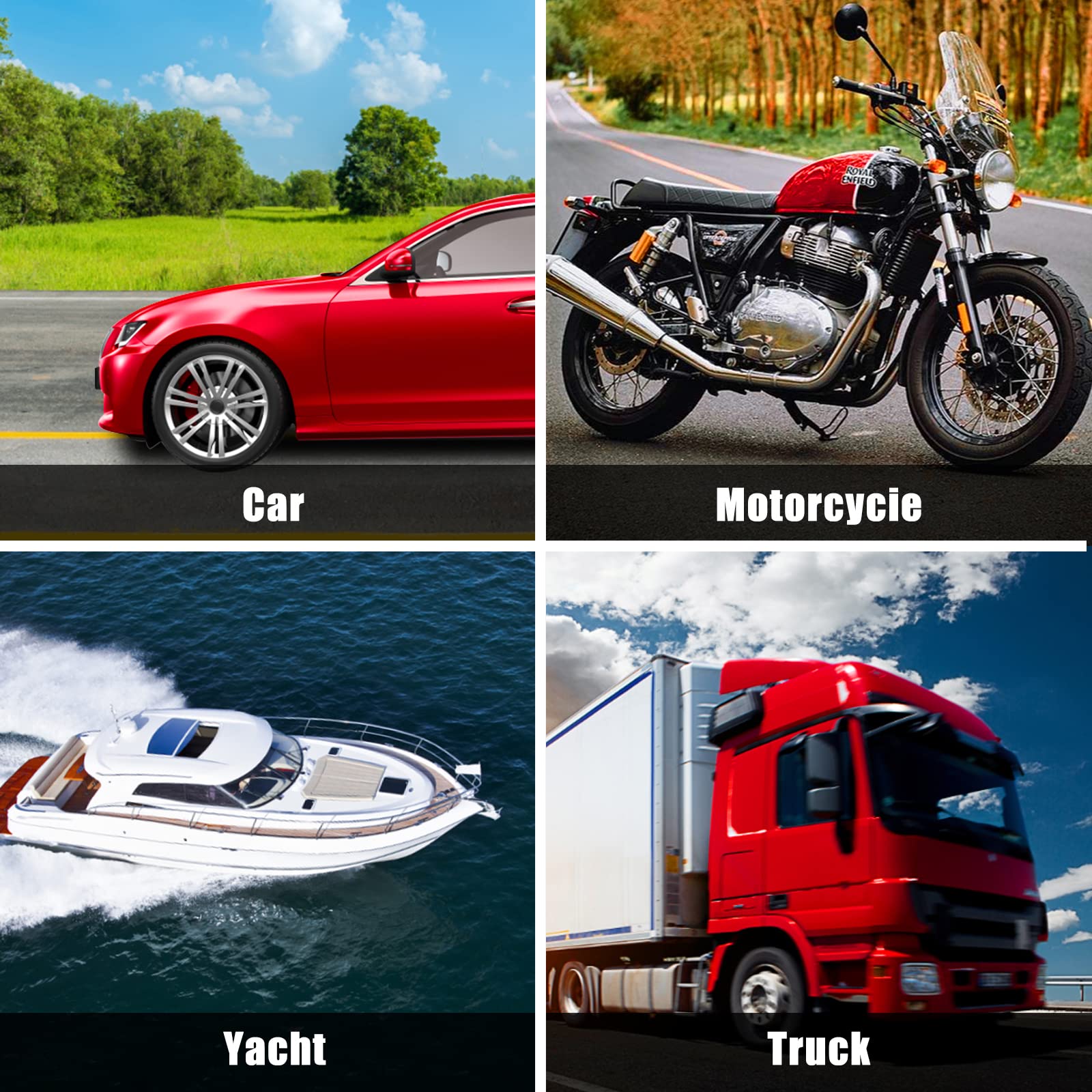 Hecenvei Train Horn For Trucks - 130 Db Super Loud Boat Horn Marine, 12V Waterproof Electric Snail Horns, Air Horn For Car Truck