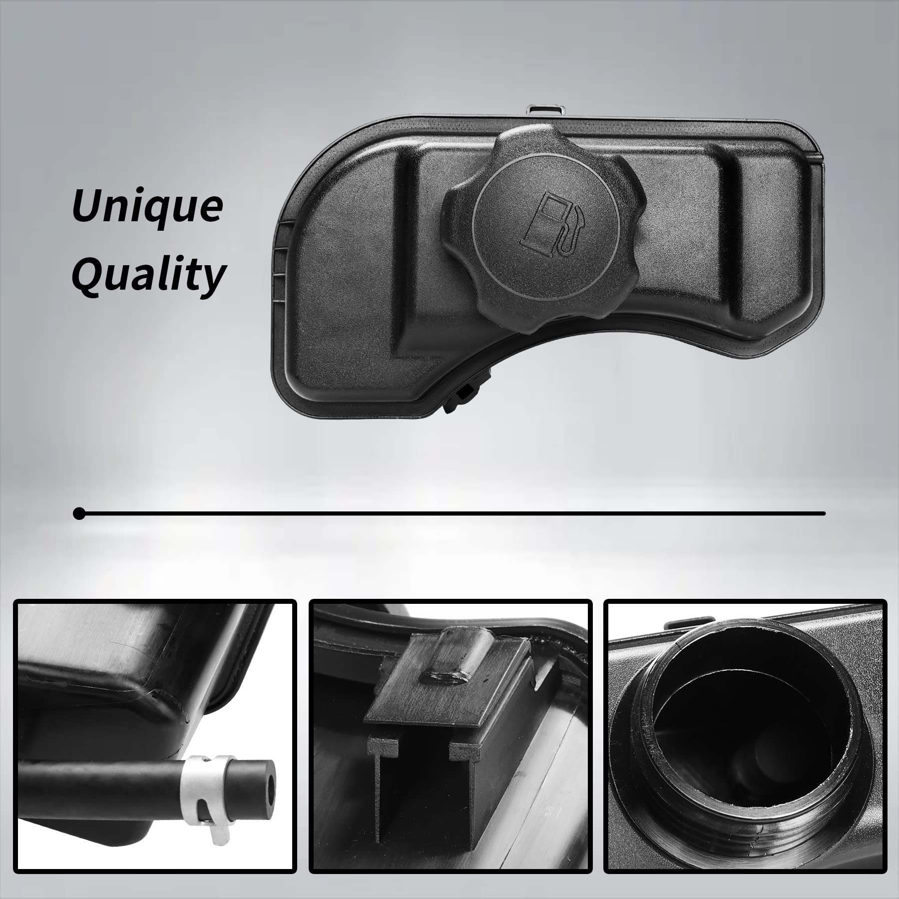 Fuel Gas Tank With Lawnmower Gas Cap Engine Fuel Tank, Compatible With B&S Lawn & Garden Equipment Engine Tank, Replace#: 594112