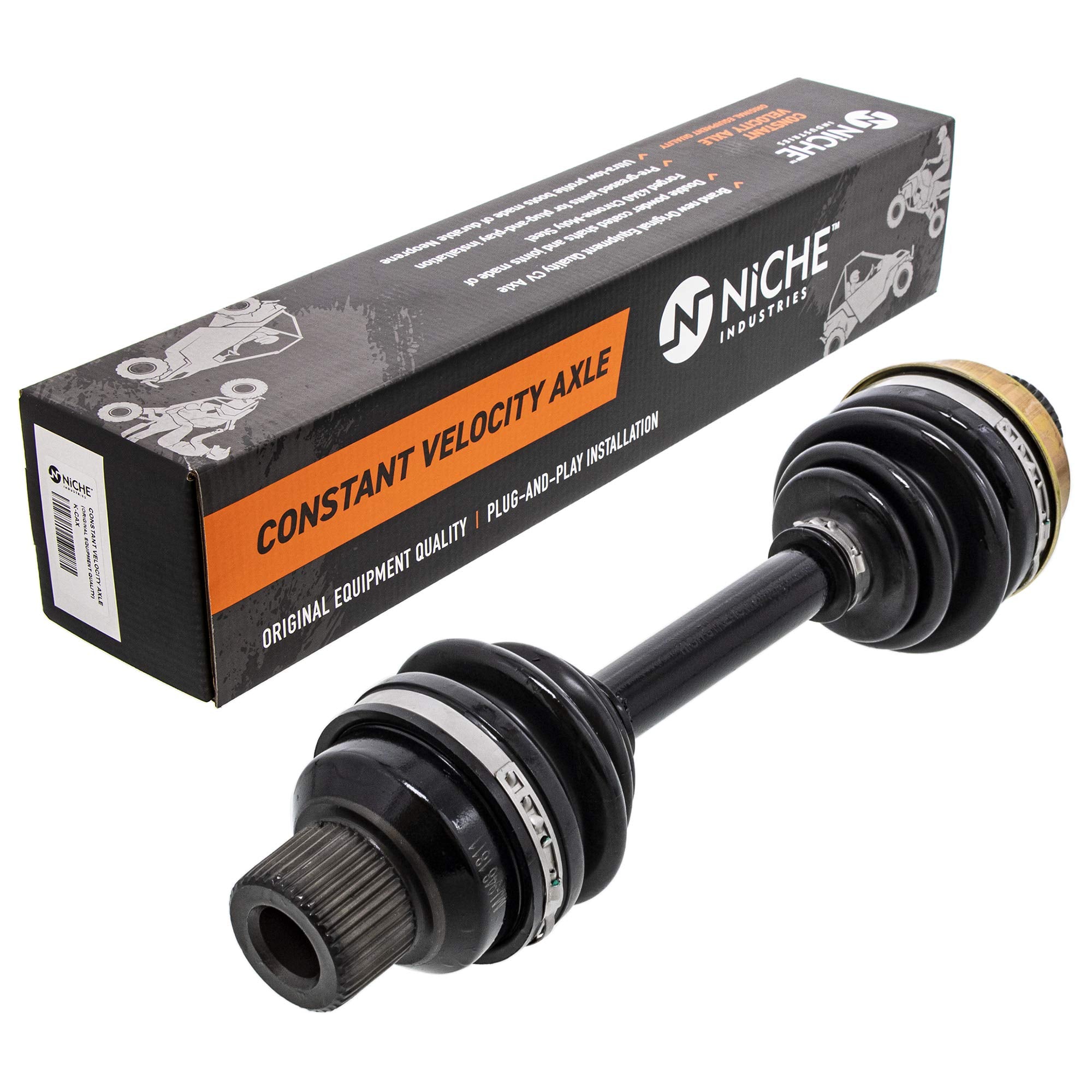 Niche Front Driveshaft Axle Differential Coupler Coupling Set For 2003-2008 Yamaha Grizzly 660 5Km-46173-10-00