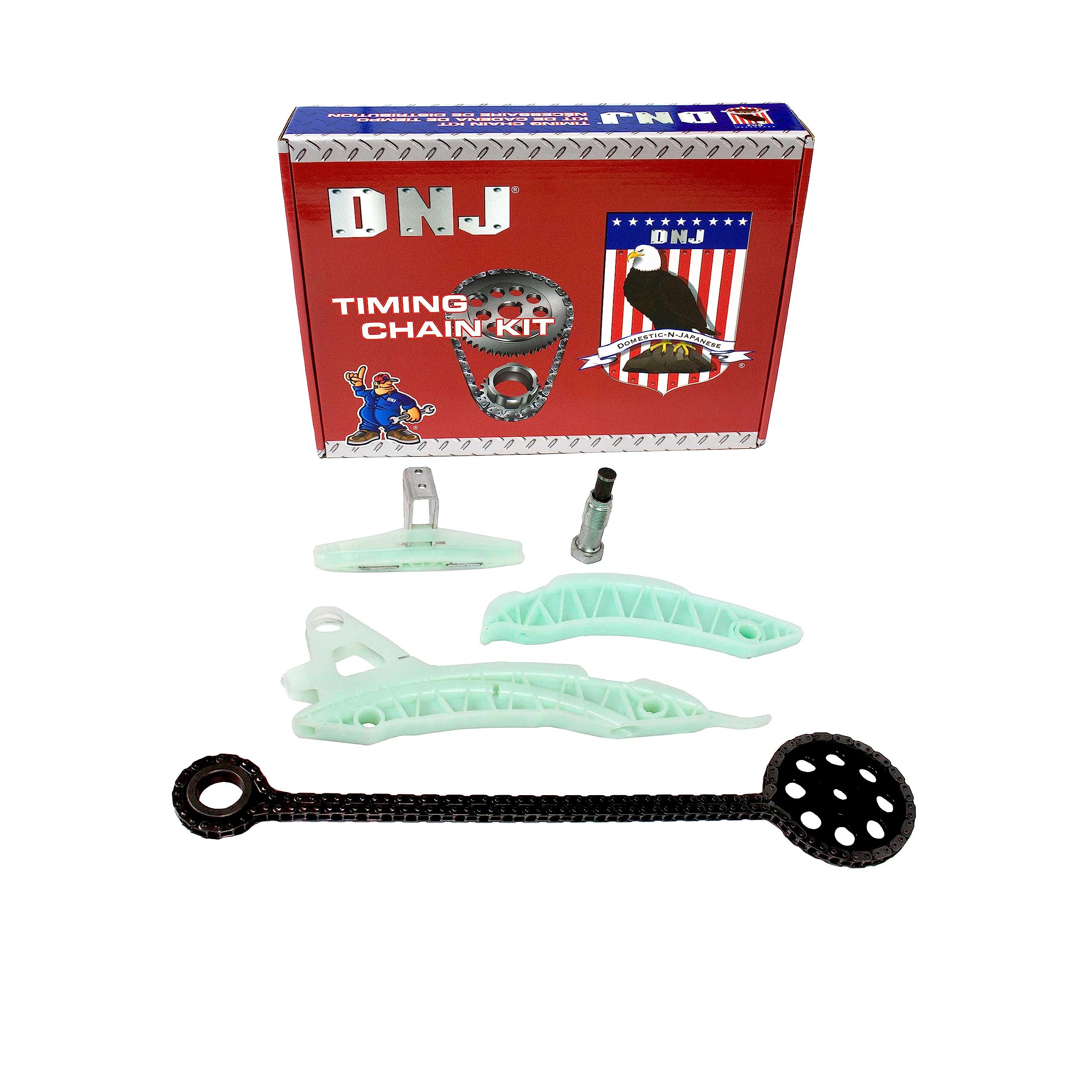 Dnj Tk828 Timing Chain Kit For 2007-2012 / Mini/Cooper / 1.6L / Dohc / L4 / 16V / 1598Cc / N14B16A, N14B16C