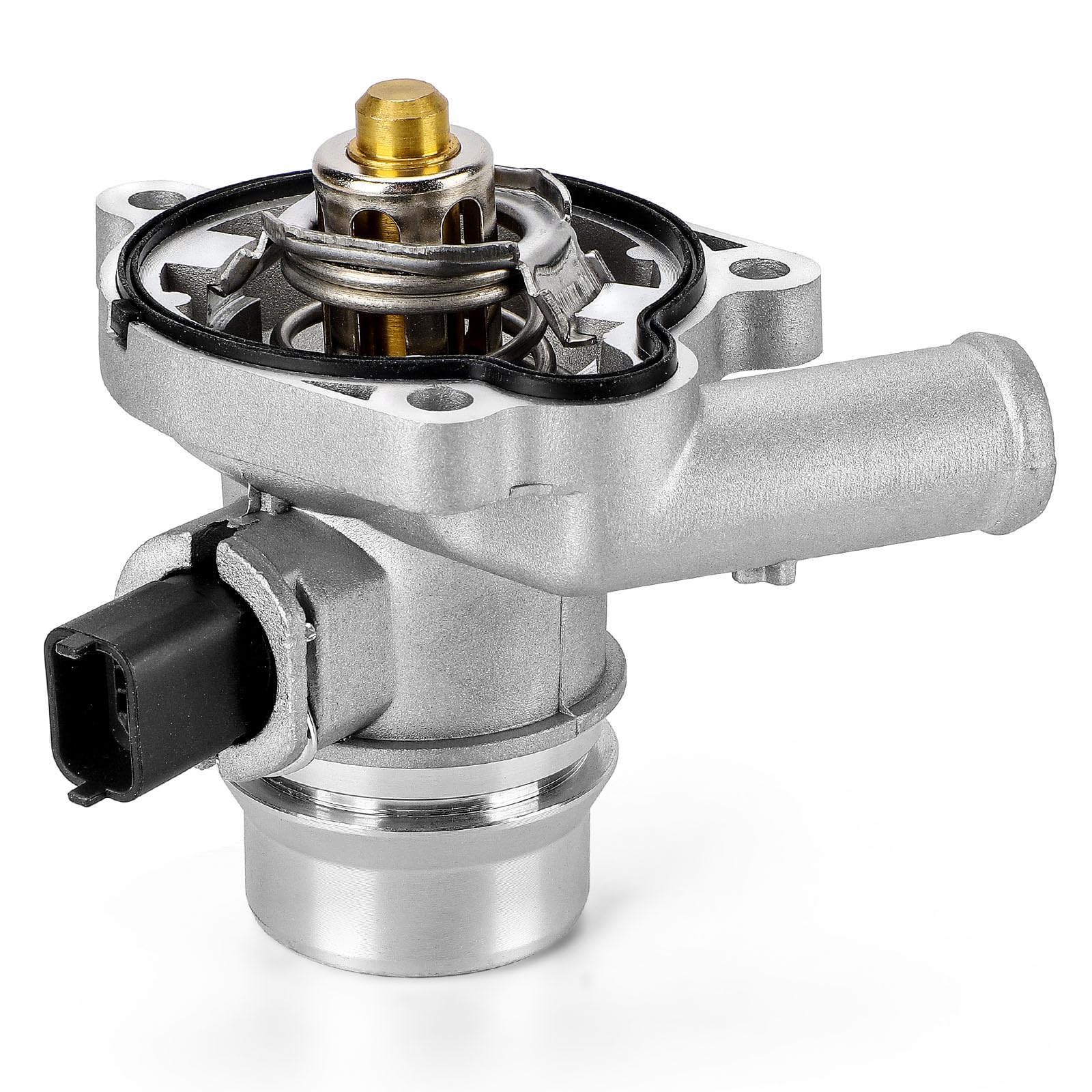 Upgrade Aluminium Thermostat Housing Assembly W/Sensors for Buick Encore 2013-2021,Chevy Cruze 2011-2016 Sonic 2012-2020 Chevy T