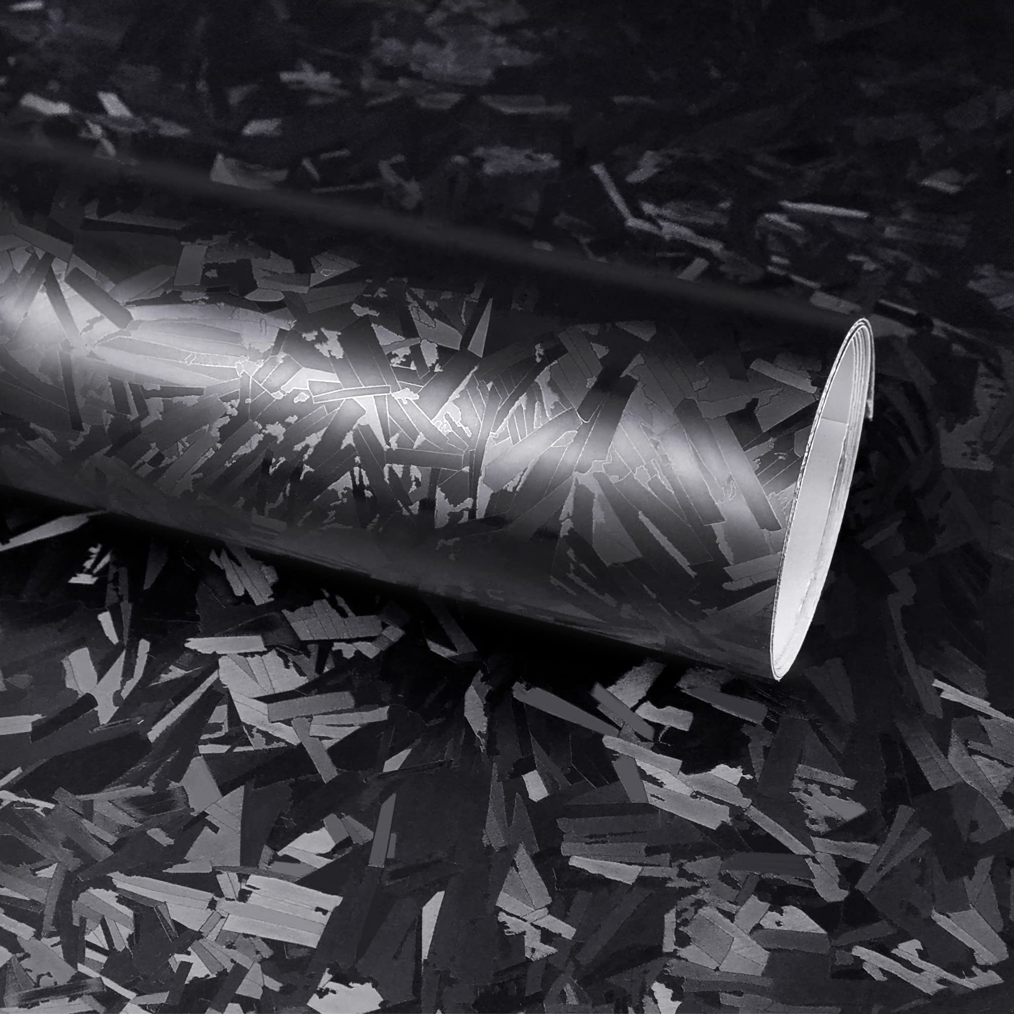 Lypumso Forged Carbon Fiber Vinyl Wraps, Matte Car Wrap Vinyl Rolls For Diy Use, Self-Adhesive Stickers With Air Release Technol