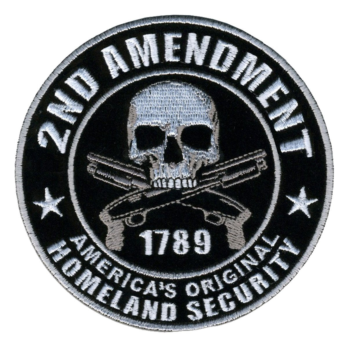 Hot Leathers Ppa5950 Homeland Security 2Nd Amendment Support Patch (4'' Width X 4'' Height)