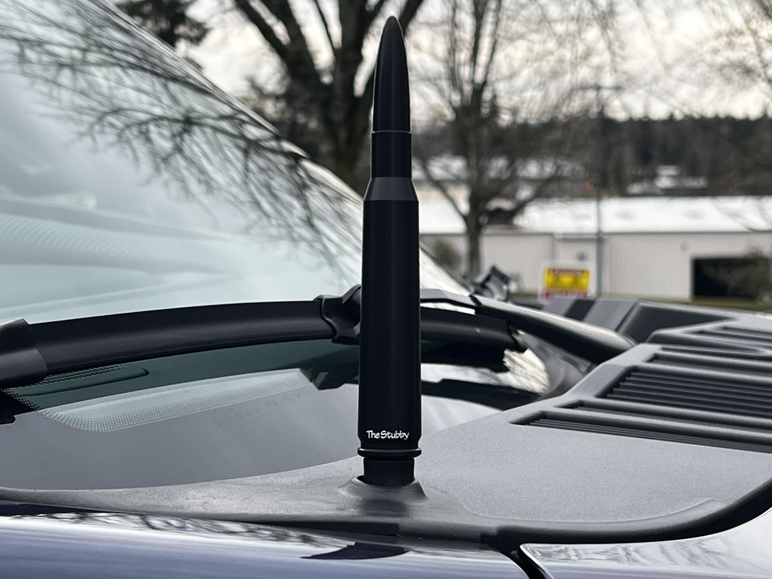 Cravenspeed Bullet Style Stubby Antenna Compatible With Ford F-150 1997-2024 | 5.4 Inches | Short Antenna Replacement | Made In