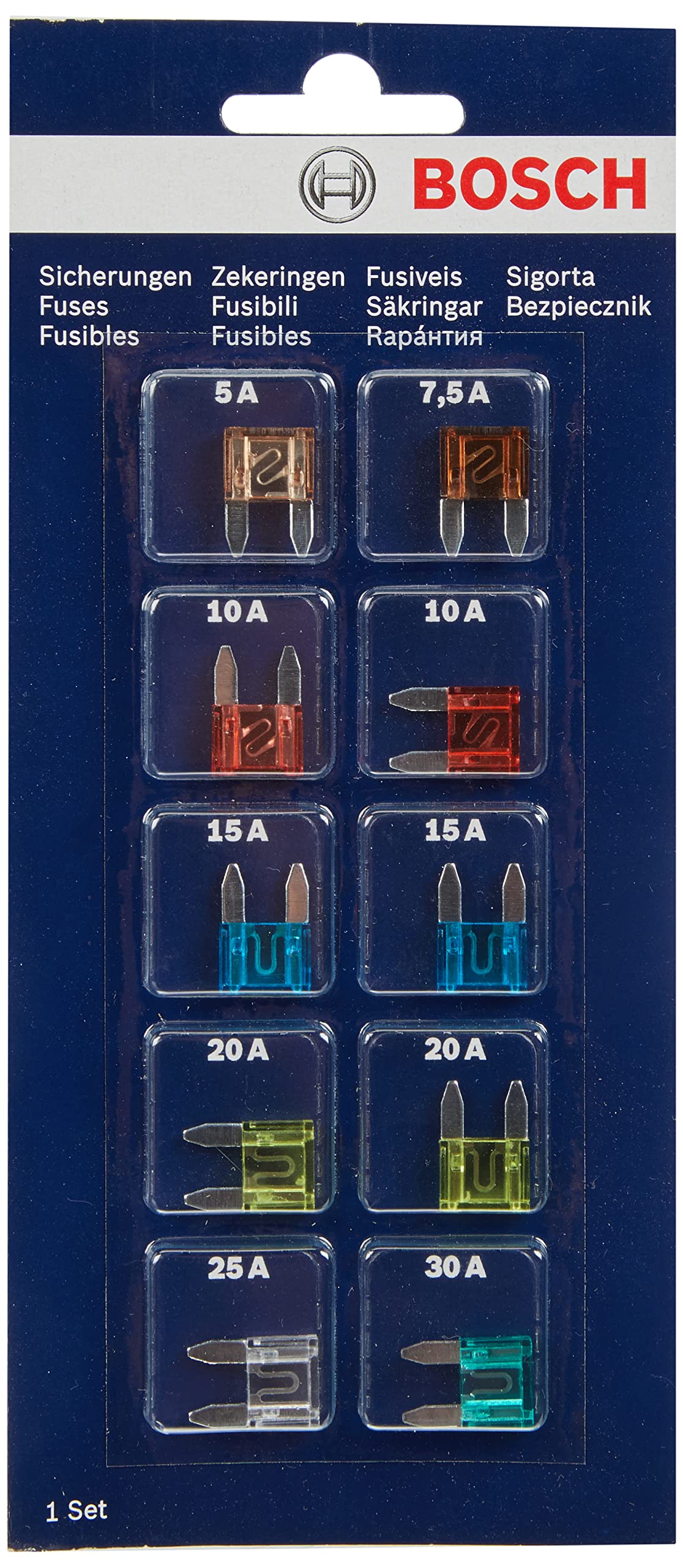 BOSCH 1987529038 Mini Fuse Assortment