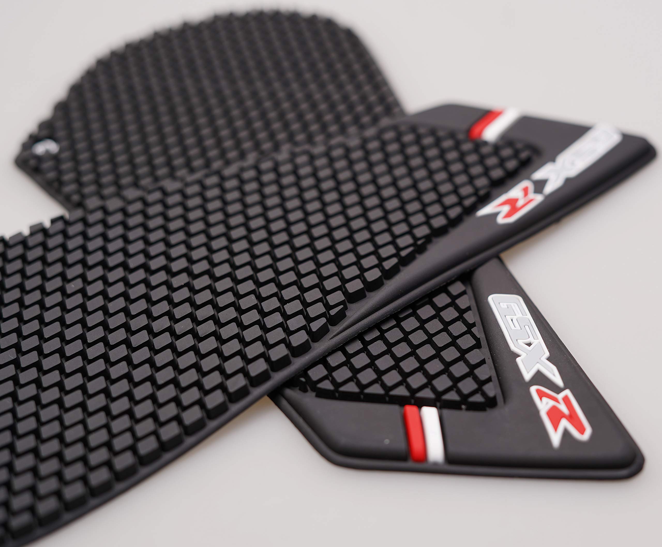 REVSOSTAR Motorcycle Tank Side Traction Pad, Anti Slip sticker ,Gas Tank Pad, Traction Side, Fuel Knee Grip Decal for GSXR 600 7