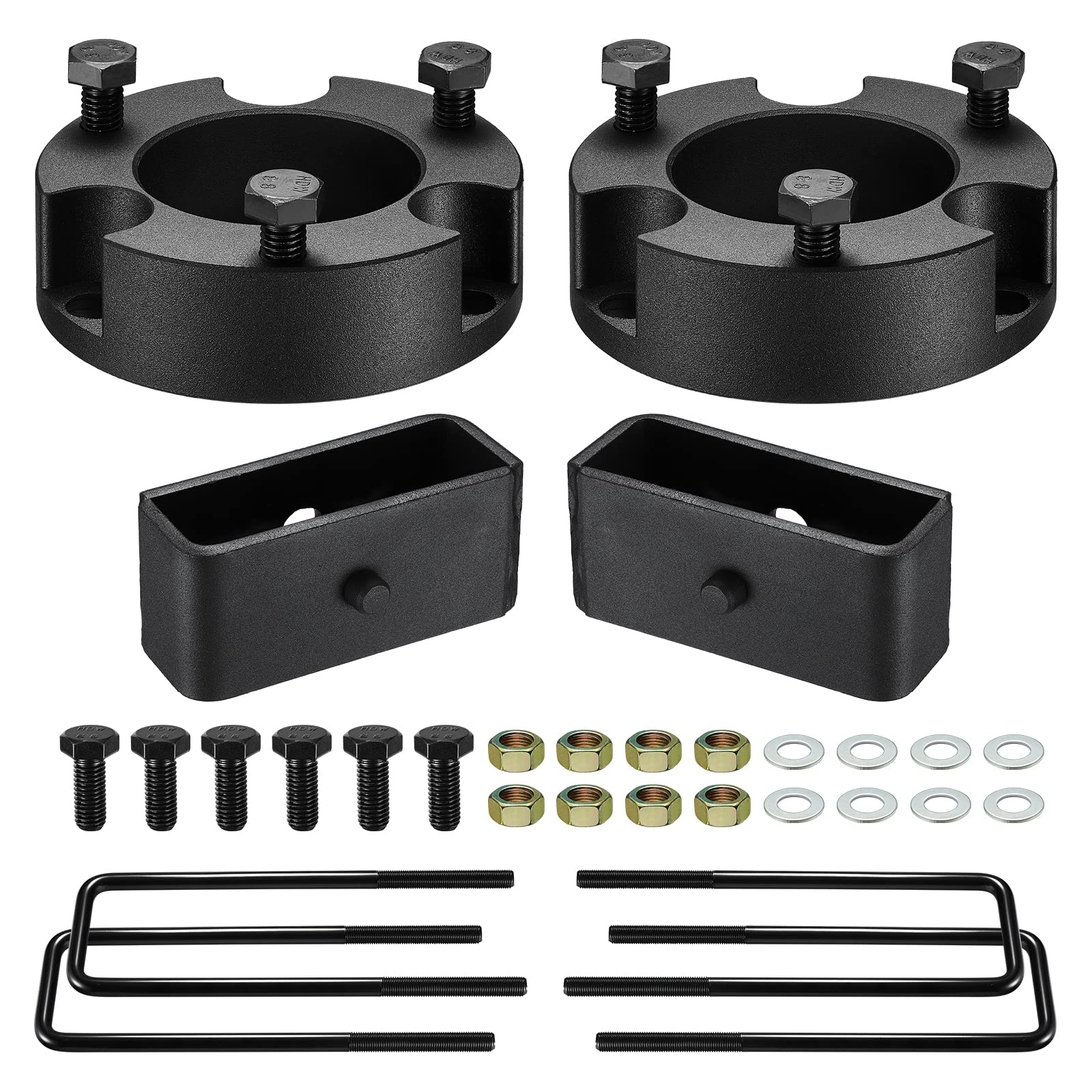 Bdfhyk Leveling Lift Kits Compatible With Toyota Tacoma, 3'' Front And 2'' Rear Leveling Lift Kit For 1995-2004 Tacoma 2Wd 4Wd,