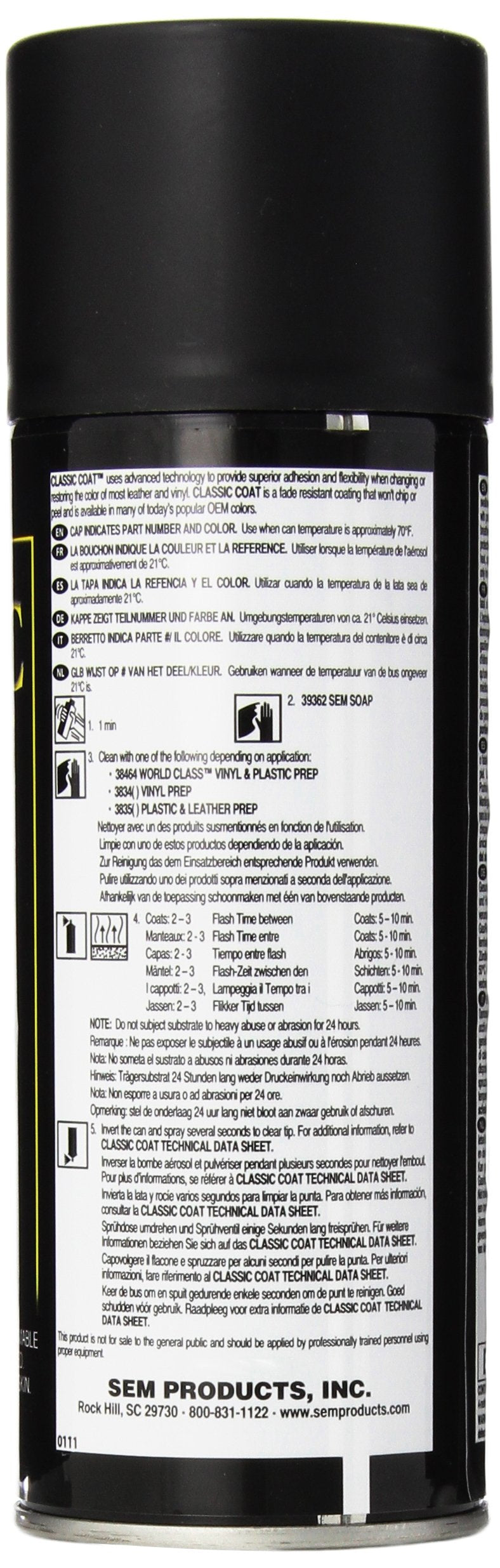 Classic Coat - Flat Black