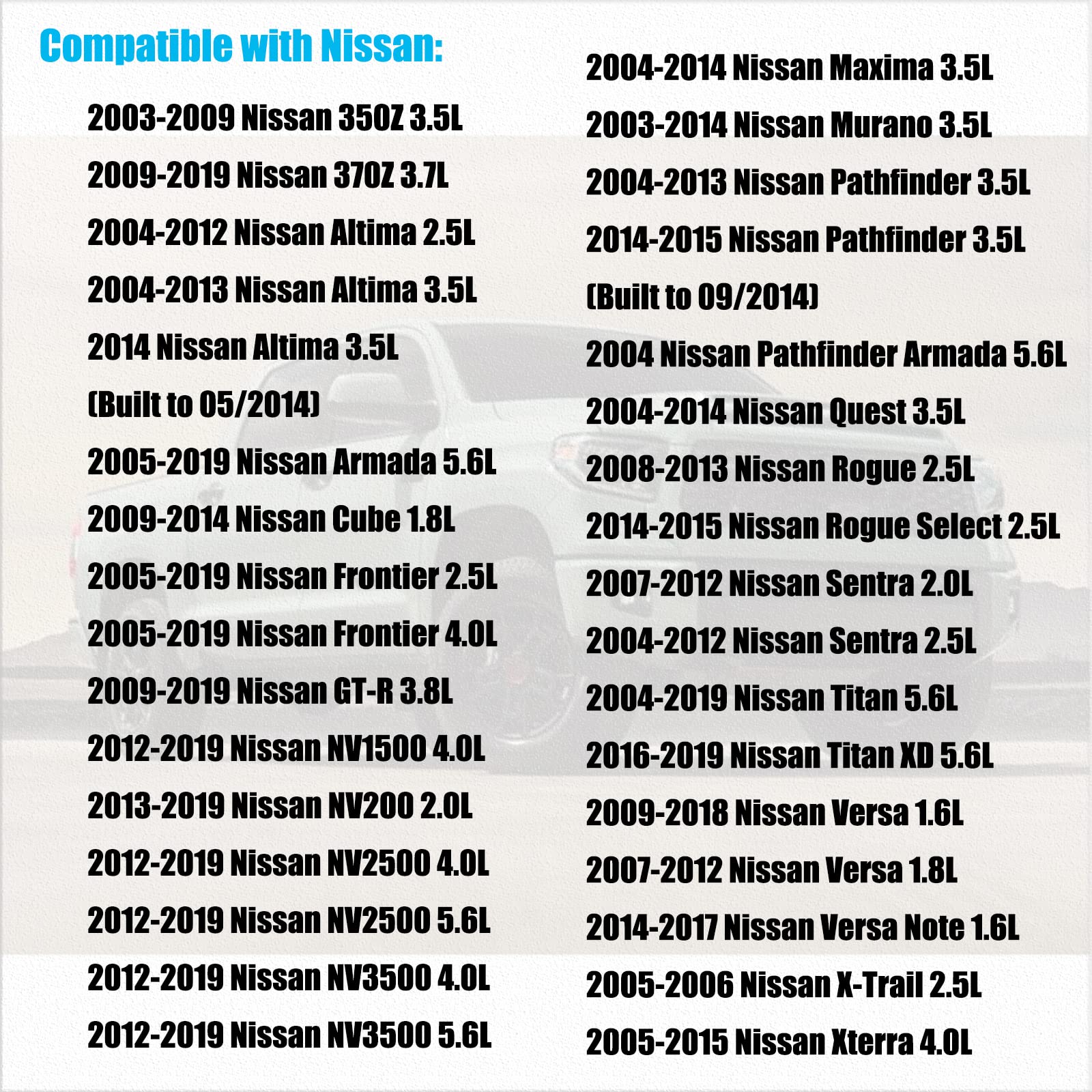 OYEAUTO Mass Air Flow Sensor Meter MAF 22680-7S000 Compatible with Nissan Infiniti 04-14 Altima 06-12 Sentra 03-09 350Z 2005-201