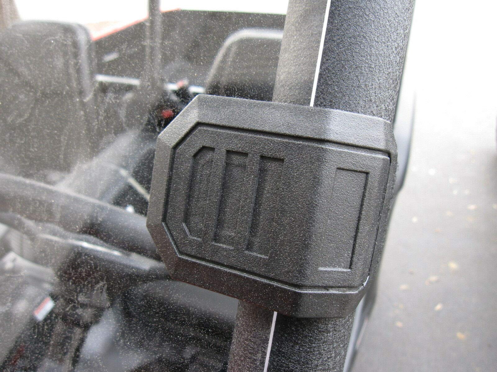 Chikia 6Pcs Front Windshield Mount Clamps Straps Kit Compatible For Hisun Utv 400 500 700 800 Strike550 Massimo Msu 500 700 Axis