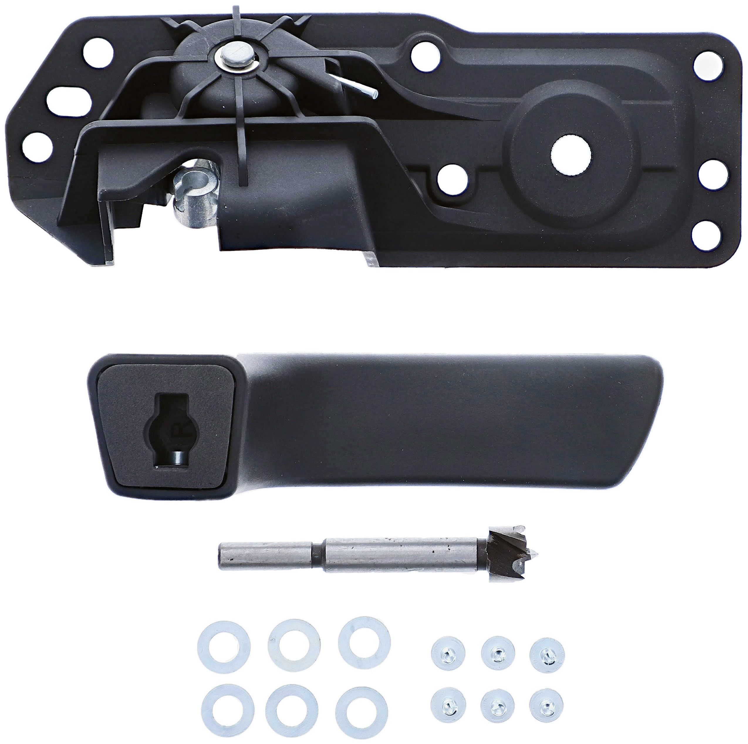 Dorman 80375 Interior Door Handle Compatible With Select Cadillac / Chevrolet / Gmc Models, Black; Textured