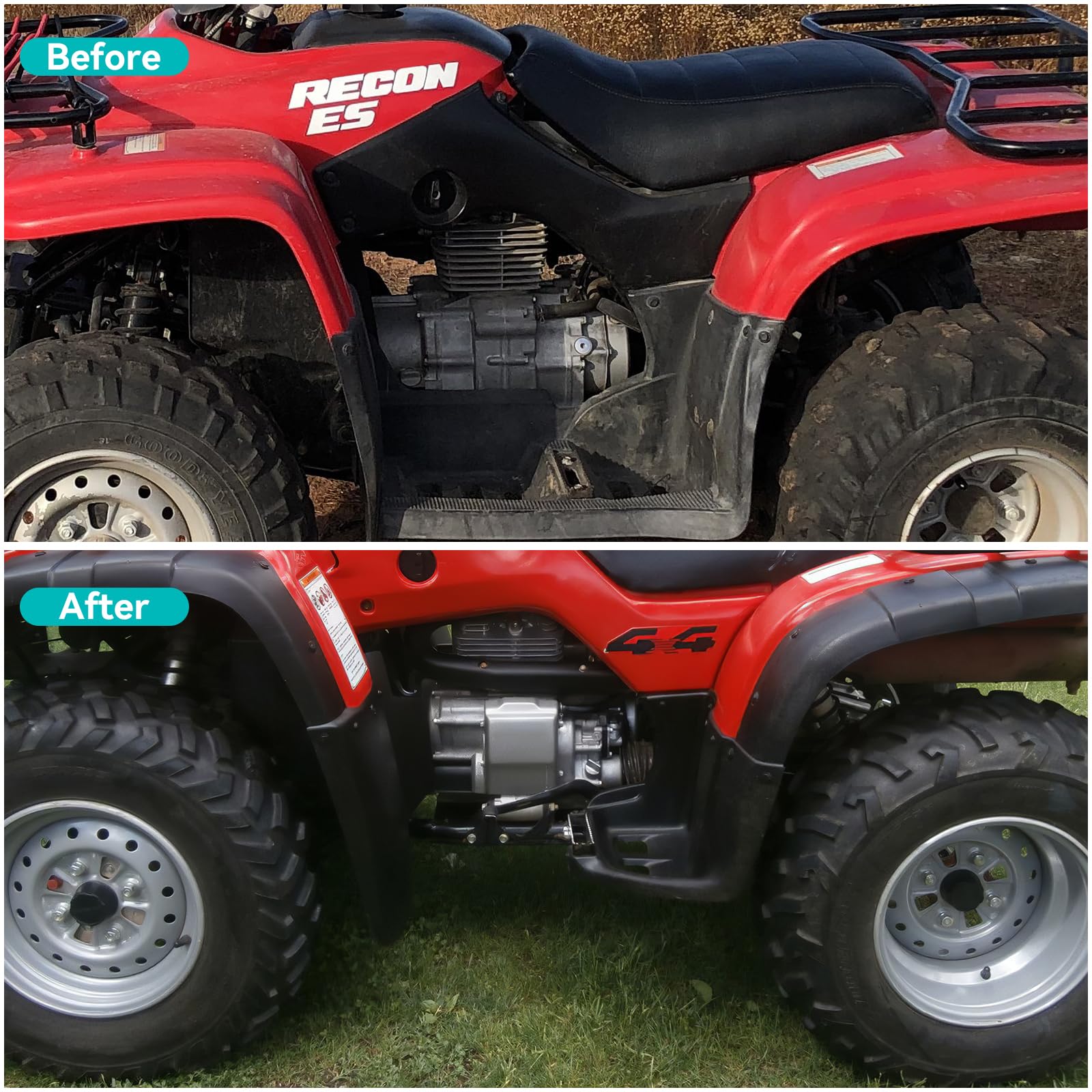 M Mati Gear Shifter Shift Lever Pedal Compatible With Honda Foreman 400 95-03 Foreman 450S 98-04(Not Es) Recon 250 97-22 Trx250E