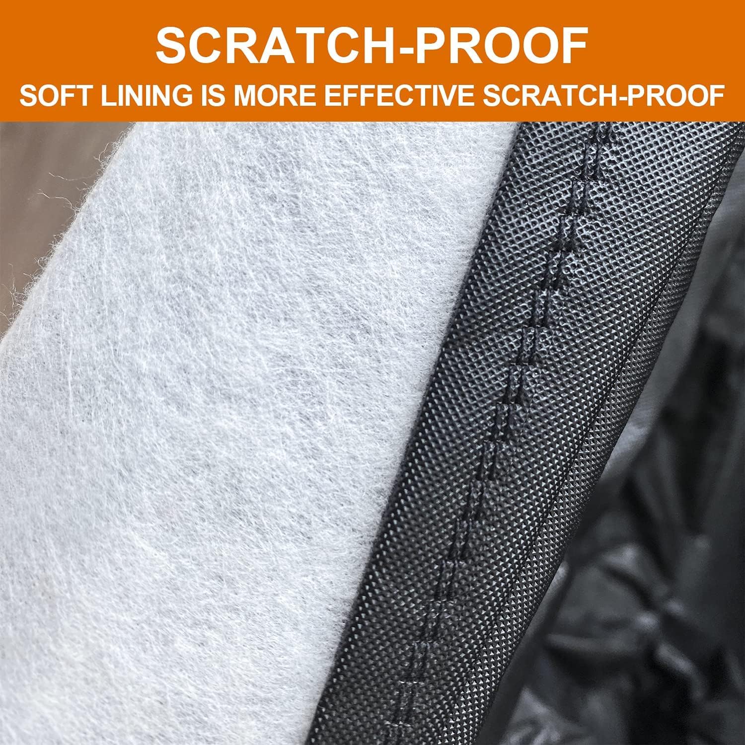 Kayme 7 Layers Truck Cover Waterproof All Weather,Universal Fit Chevy C10 S10, Ford F100, Dodge Dakota,Etc. Heavy Duty Outdoor P