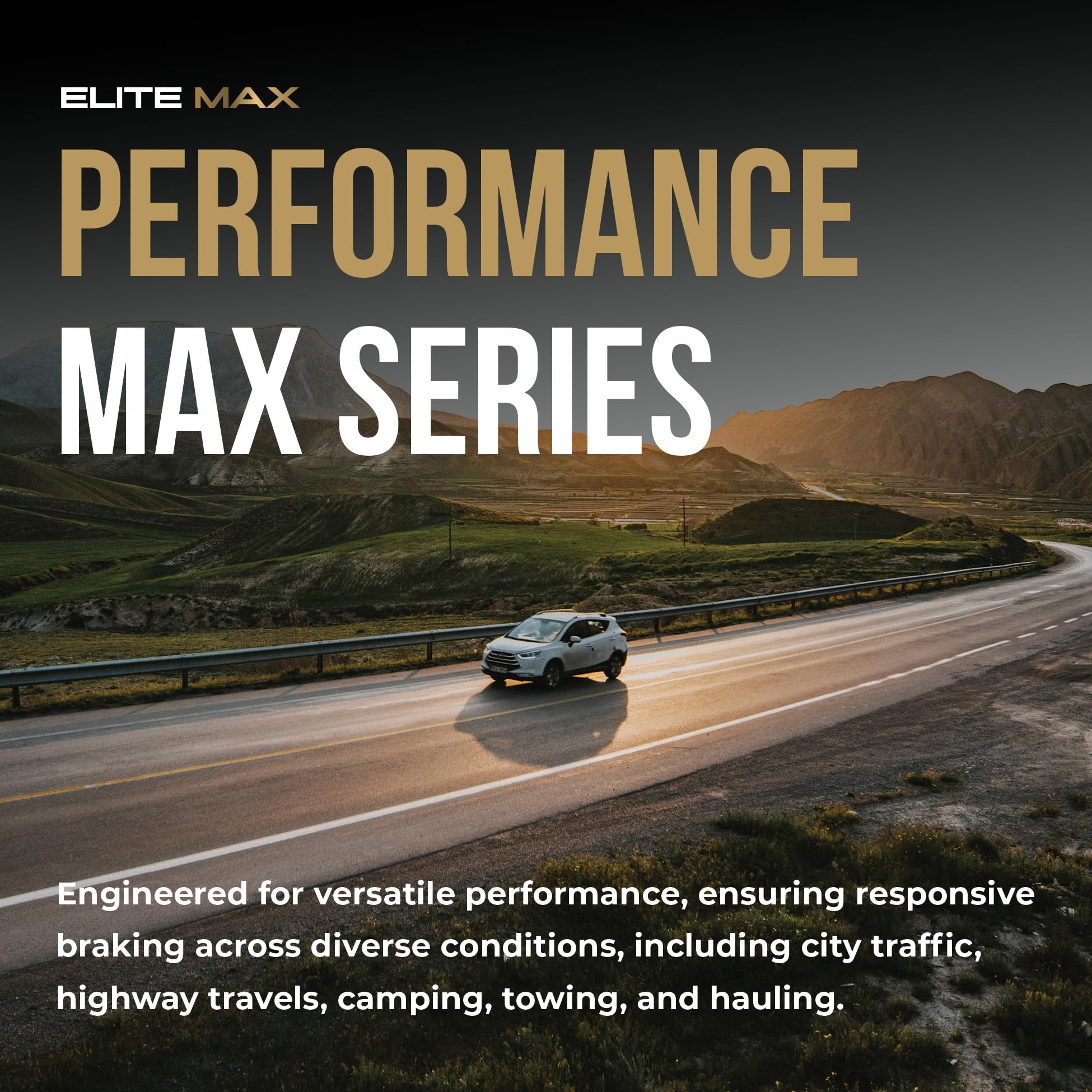 Max Advanced Brakes Rear Brake Kit Compatible With Chrysler 200 Sebring Compatible With Jeep Patriot 10.31 '' Rear Rotor Replace