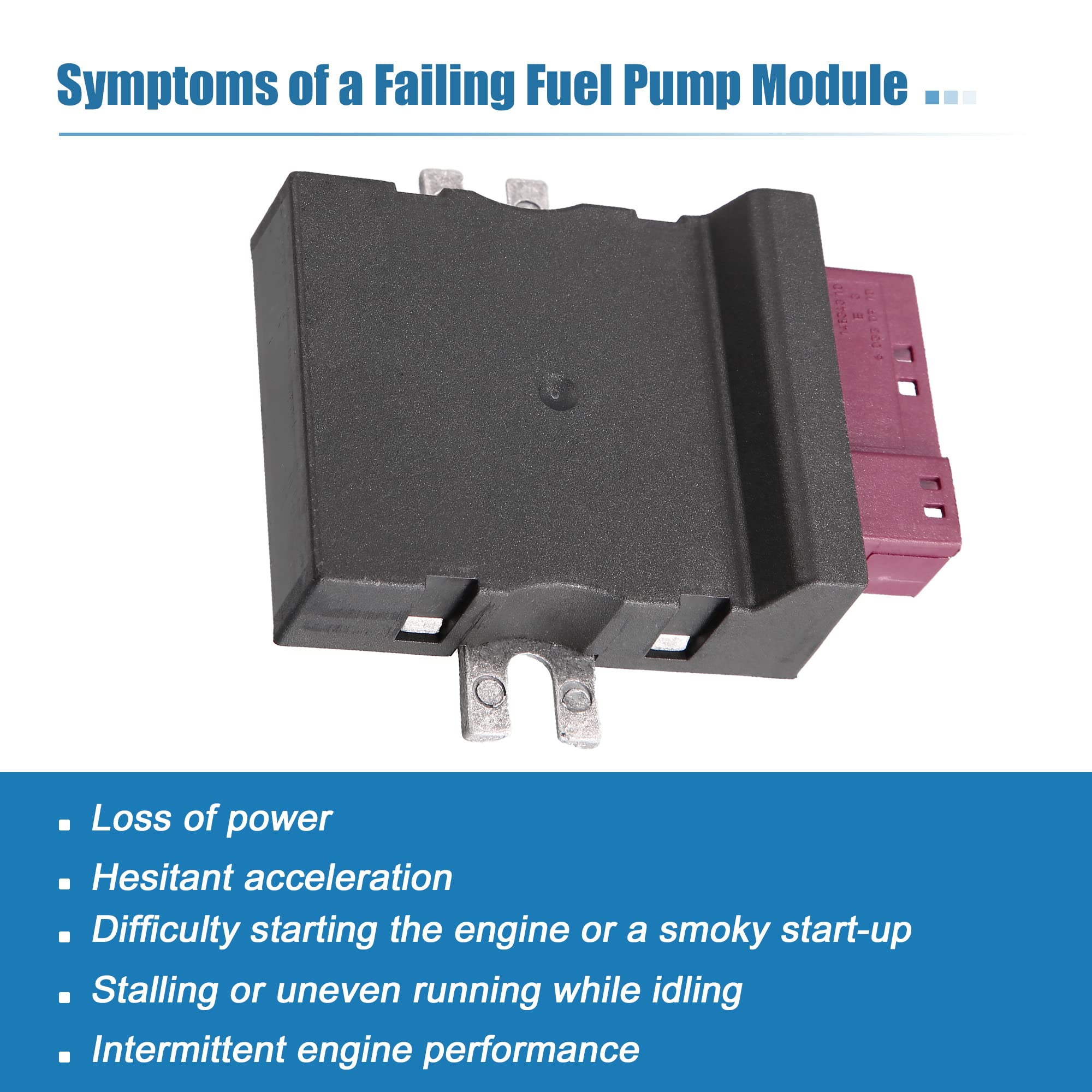 X AUTOHAUX Fuel Pump Control Module Unit Oil Control Computer Module for BMW X5 X6 328i 335i 528i 550i 740i 750Li Electric Fuel
