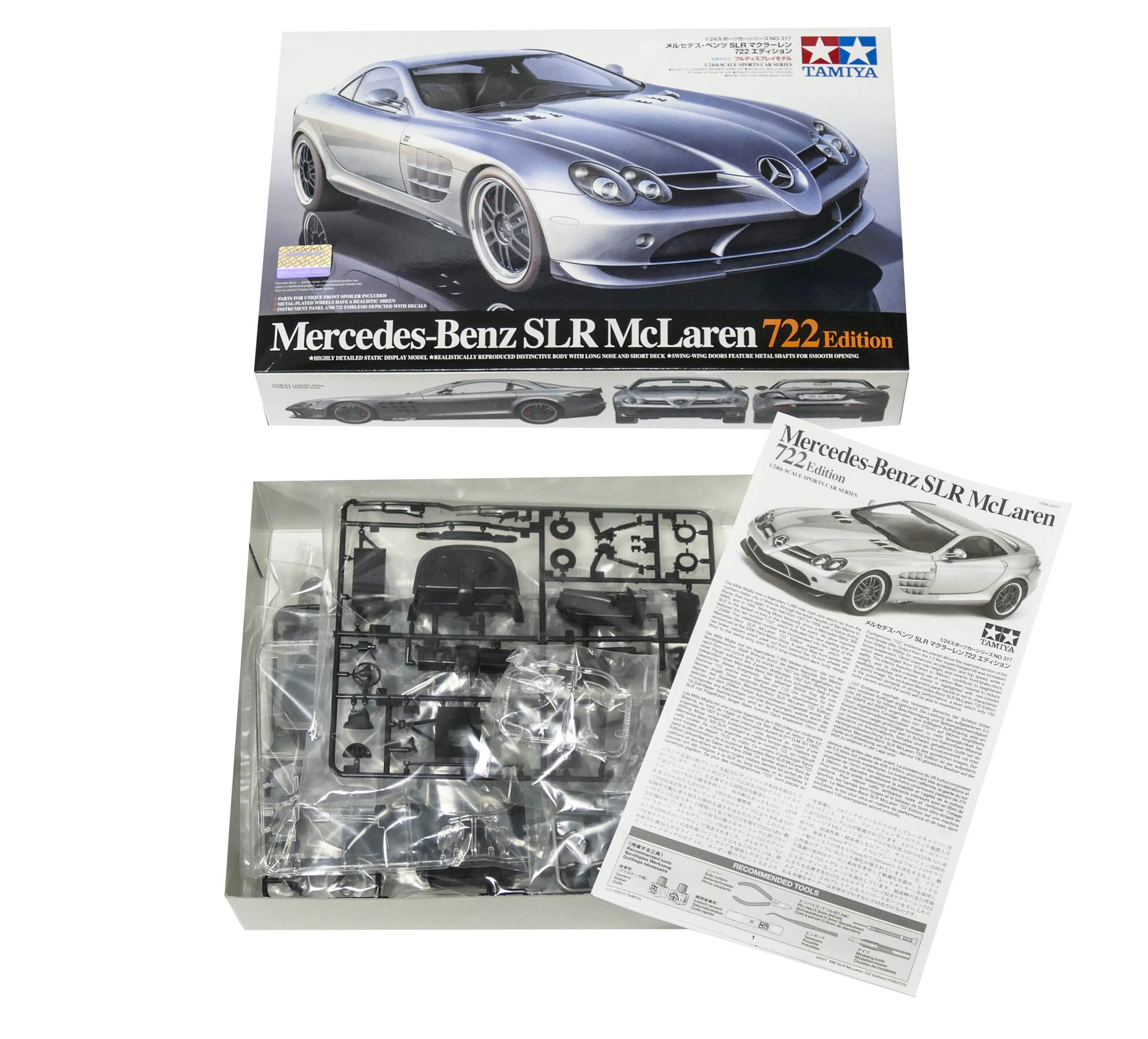 Tamiya 24317 1: 24 Mercedes Benz Slr722 Mclaren 06