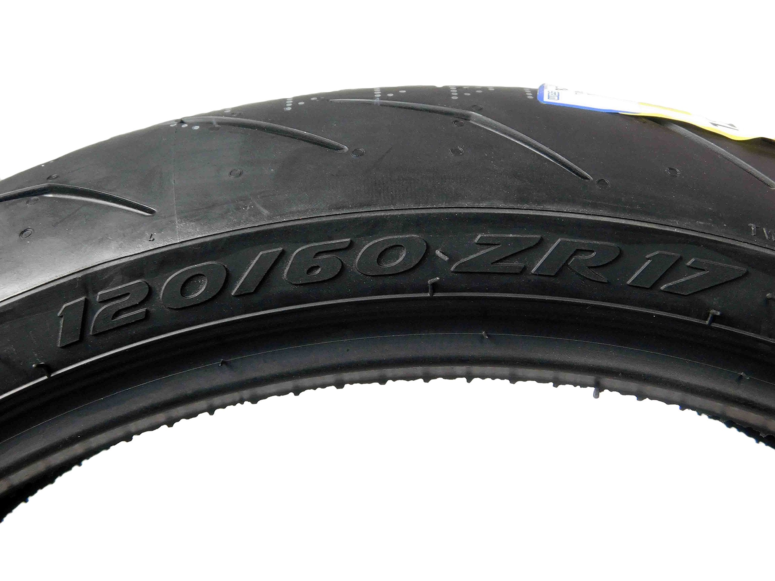 Pirelli Diablo Rosso Iii Motorcycle Tire Set: 120/60 Zr 17 M/C Front & 180/55 Zr 17 M/C Tl Rear- High Performance, Durable For S