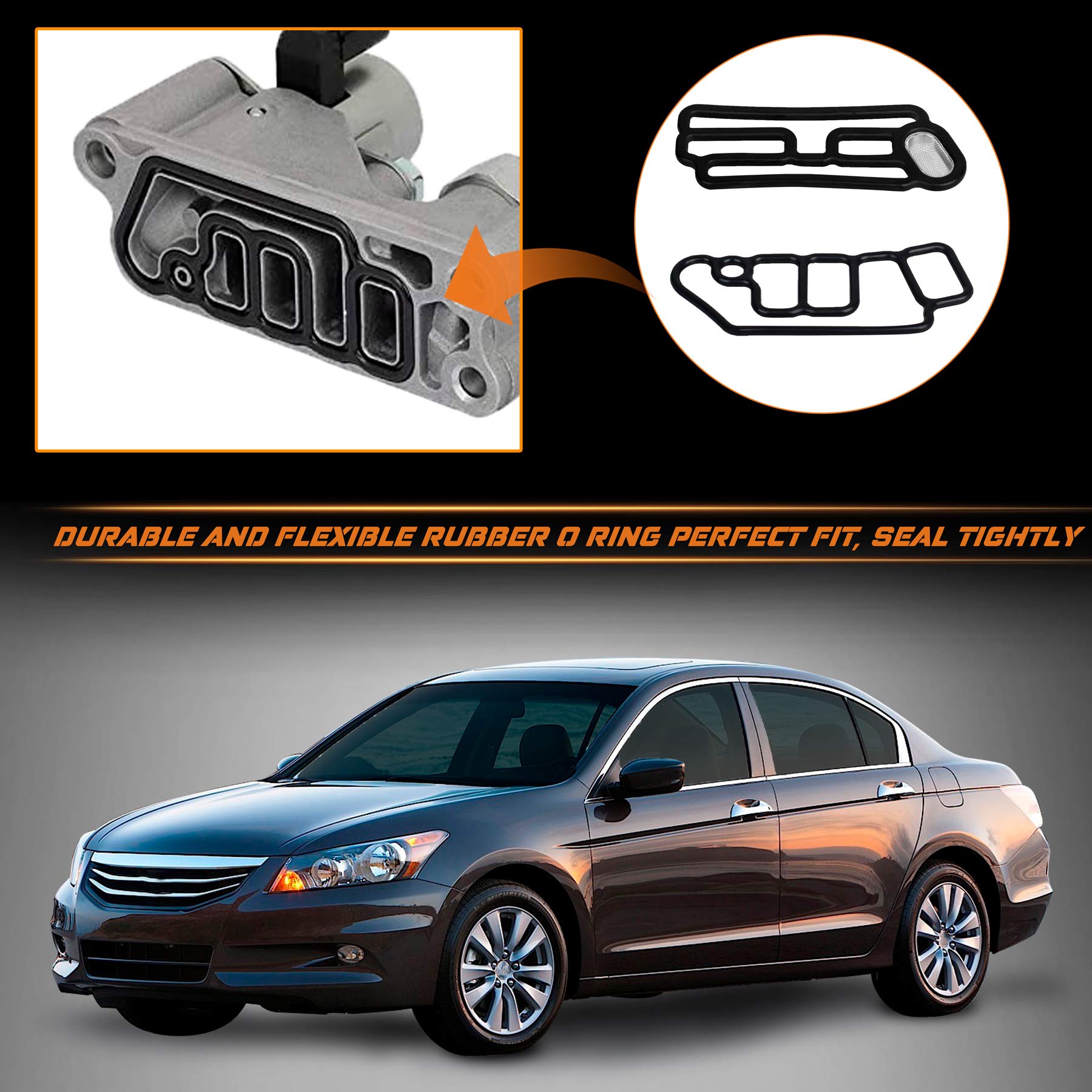 NDRUSH VETC Solenoid Gasket Compatible with Acura RDX 2013-2015,Acura RDX 2013-2015 Honda Accord CROSSTOUR 2010-2011 Honda CROSS