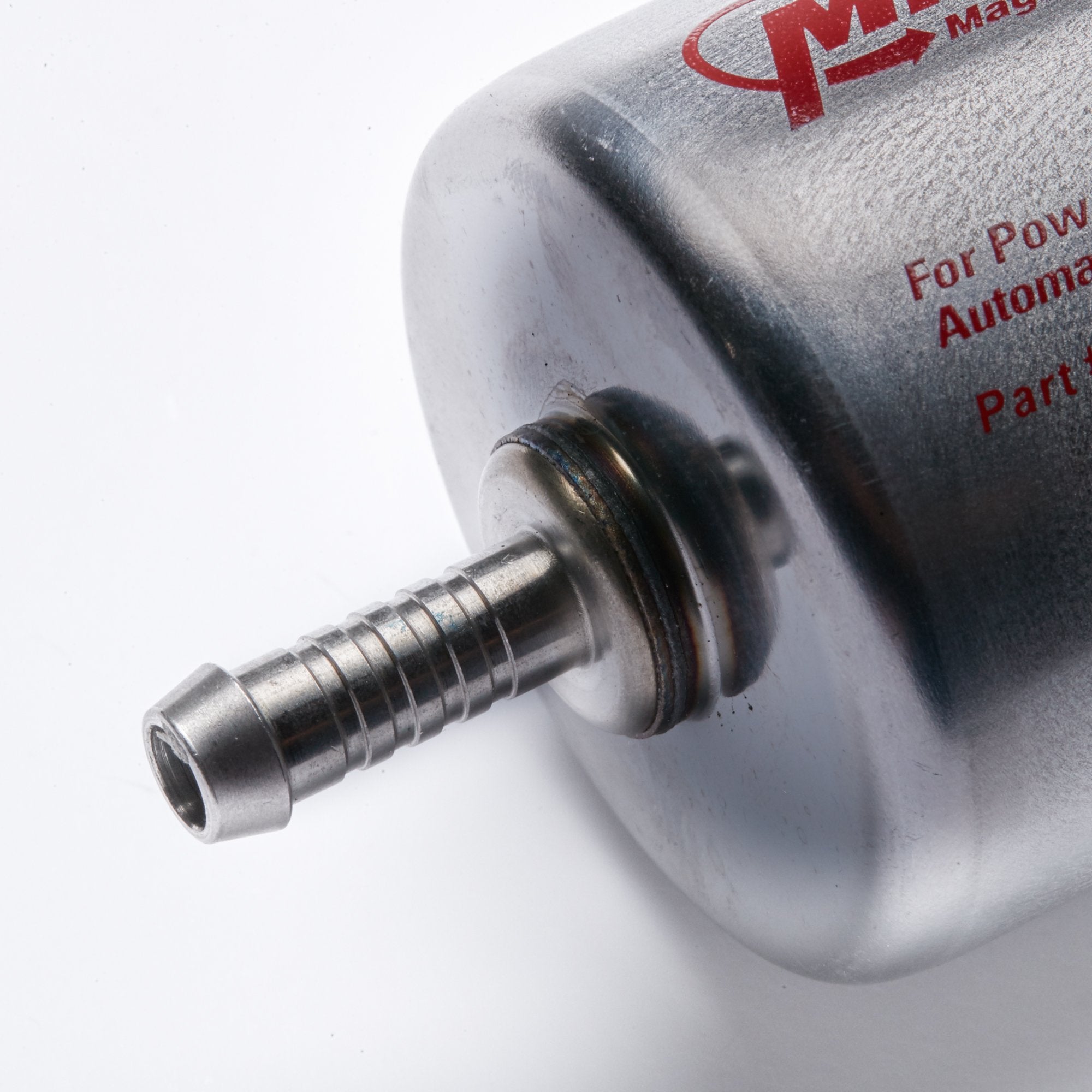 Magnefine Magnetic Inline Transmission/Power Steering Filter - 3/8" Alloy Steel